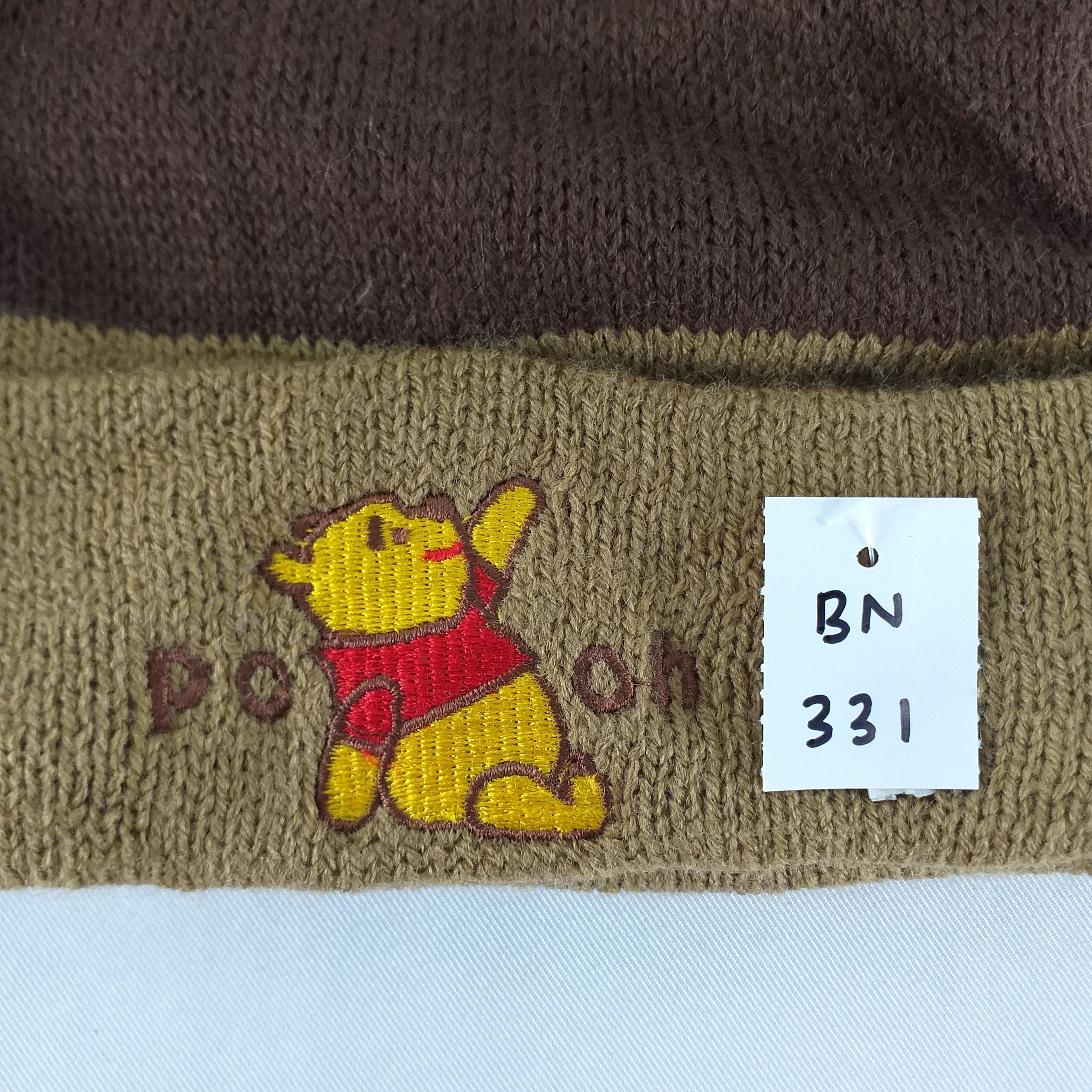 Cartoon Network Pooh Character Embroidery Snow Cap Hat Beanie -BN331 Size ONE SIZE - 6 Thumbnail