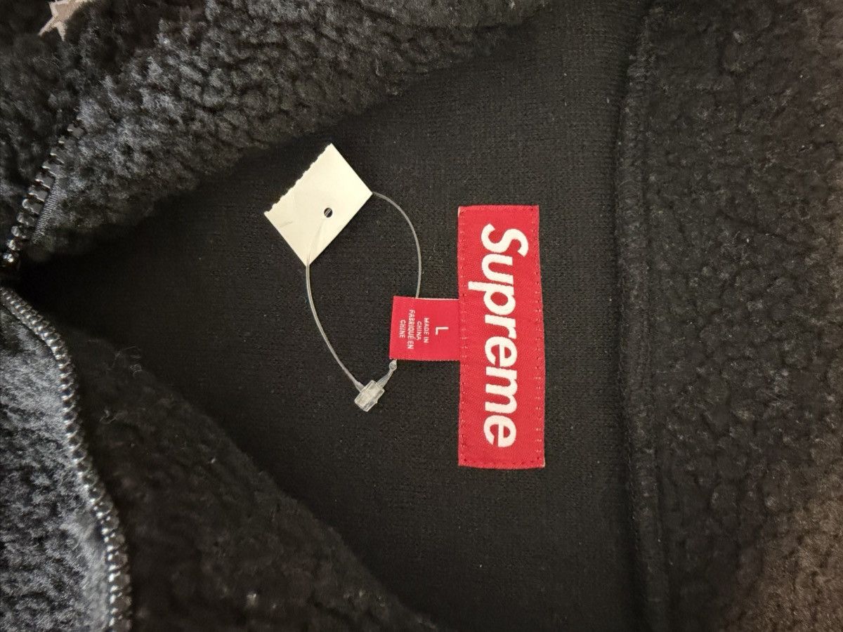 Supreme Supreme Arc Logo Half Zip Fleece Pullover Size US L / EU 52-54 / 3 - 6 Thumbnail