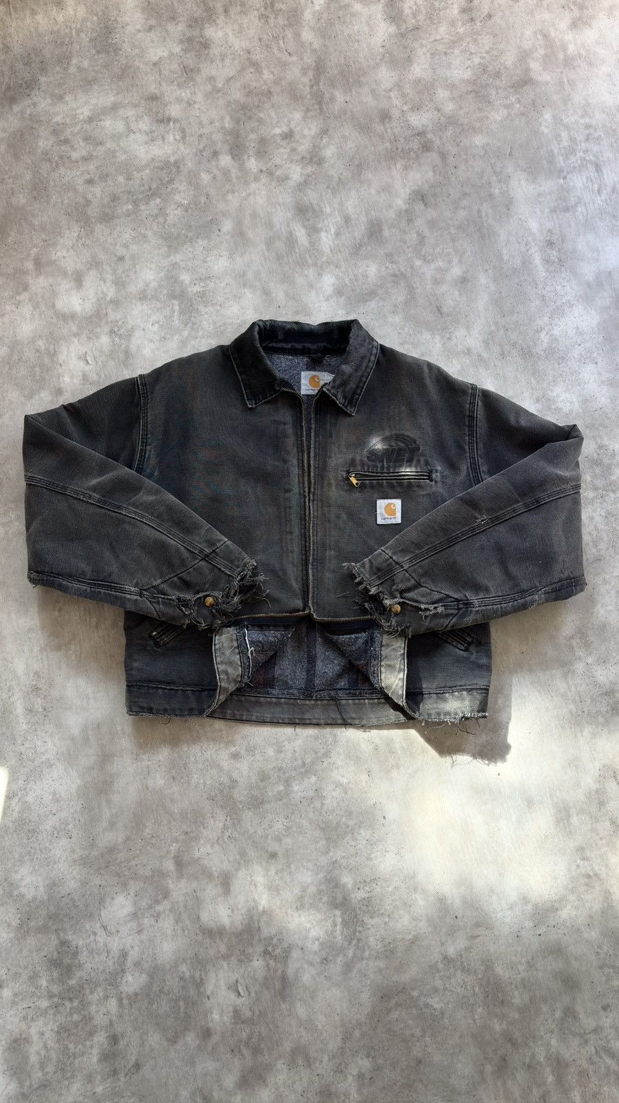 Carhartt Carhartt Detroit 90s Big Logo RARE faded n’ distressed Size US M / EU 48-50 / 2 - 12 Thumbnail