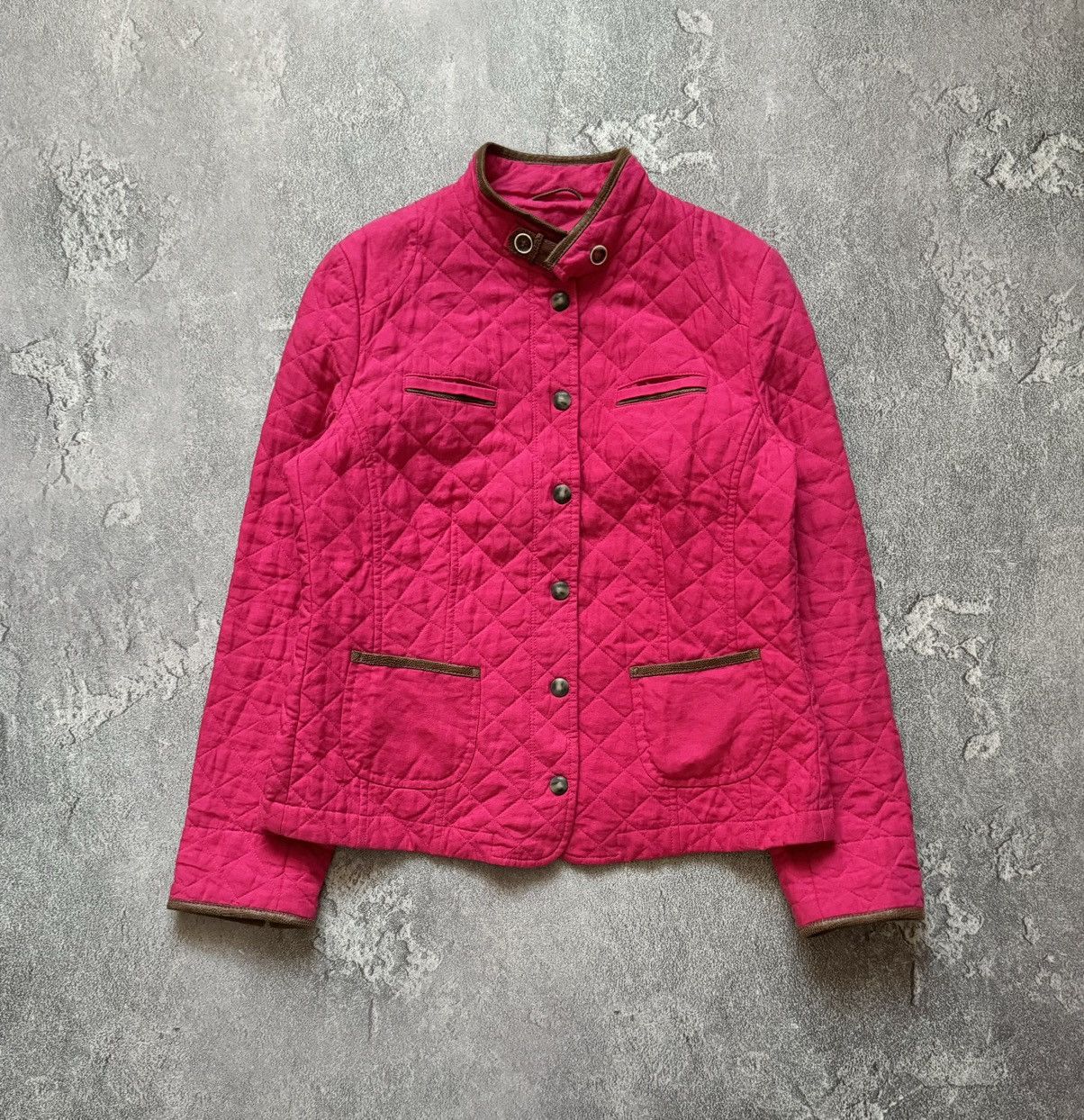 Schneiders Schneiders salzburg pink quilted jacket button up bomber Size L / US 10 / IT 46 - 5 Thumbnail