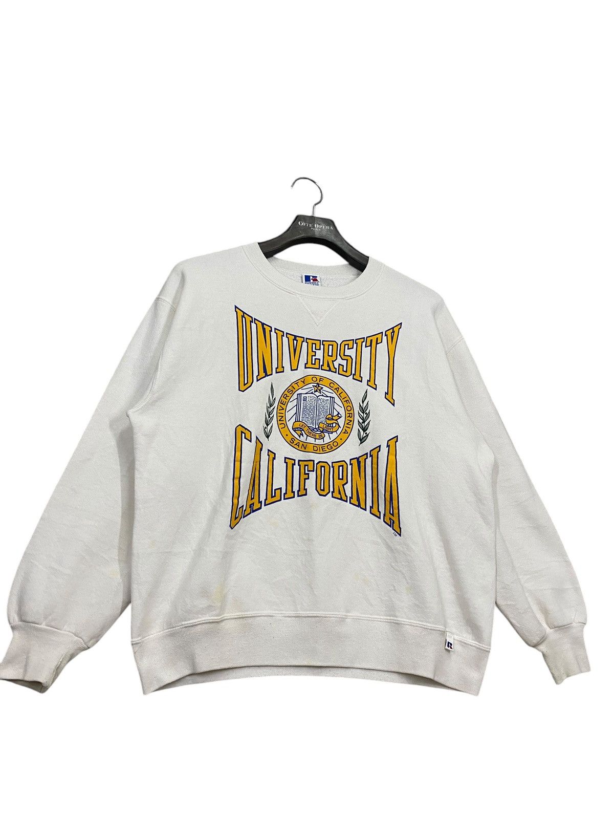 Russell Athletic Vintage university of california by russell athleti crewneck Size US L / EU 52-54 / 3 - 4 Thumbnail