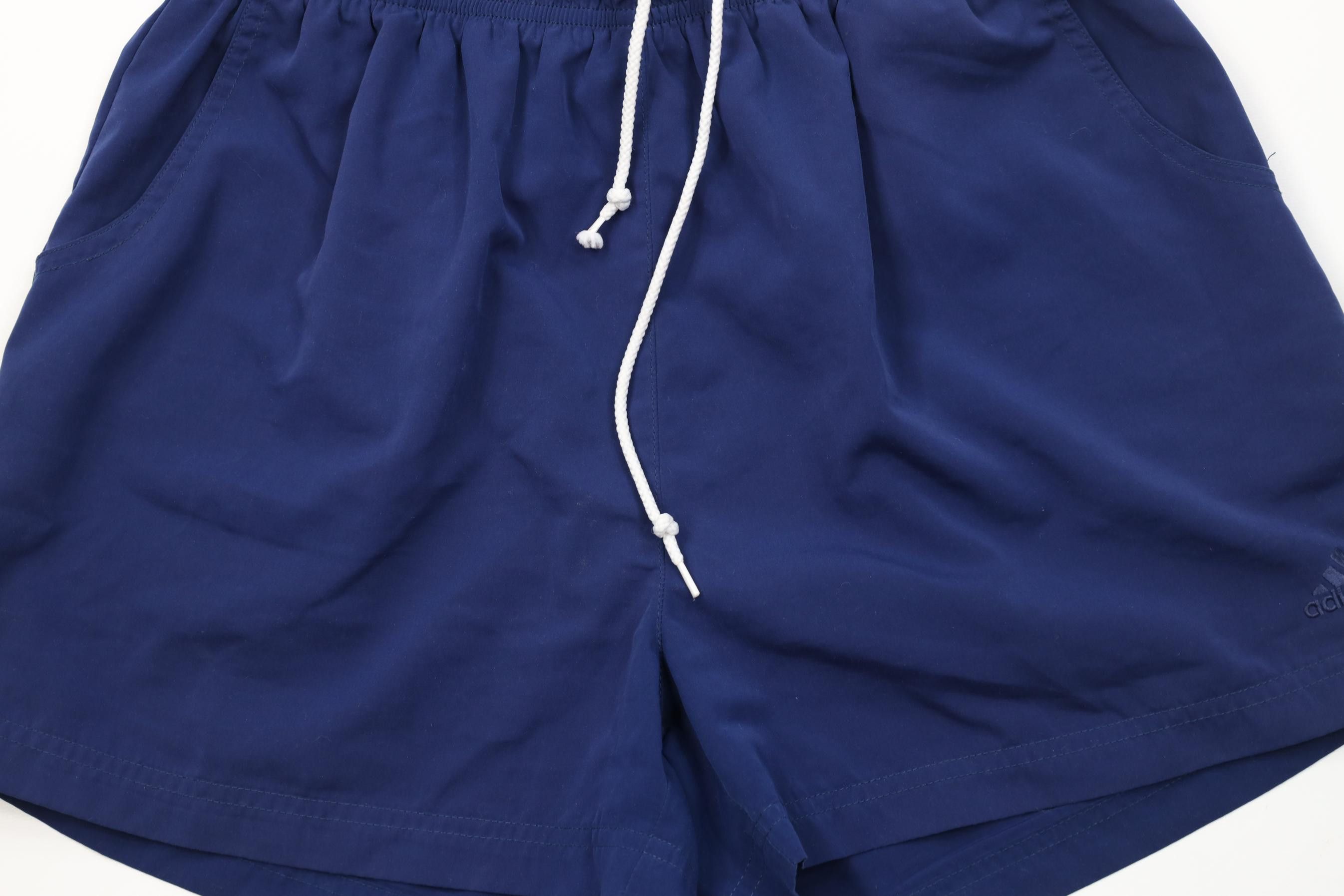 Adidas Vintage Y2K 2001 Adidas Running Jogging Soccer Shorts Blue Size US 32 / EU 48 - 3 Thumbnail