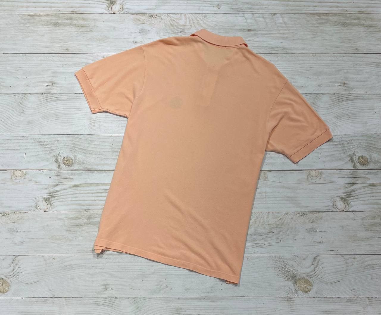 Burberry Vintage Burberrys Polo Shirt 90s Peach Size US XL / EU 56 / 4 - 2 Thumbnail
