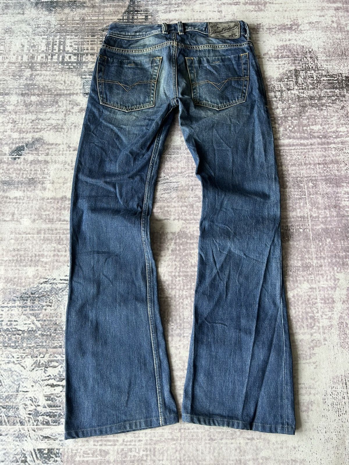 Diesel Super Flared Diesel Jeans Size US 29 - 3 Thumbnail