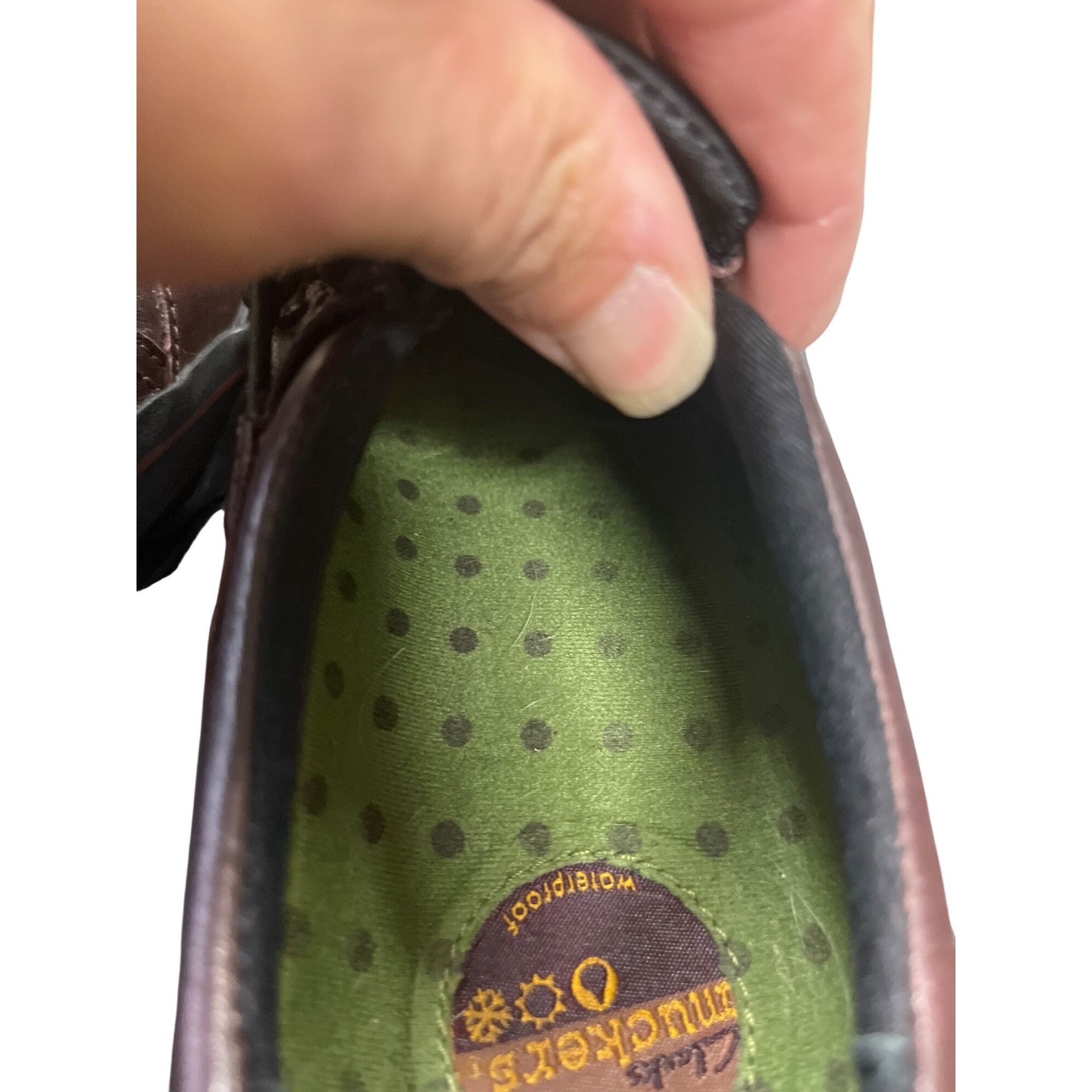 Clarks Clarks Muckers wms brown leather waterproof casual shoes sz Size US 7 / IT 37 - 8 Thumbnail