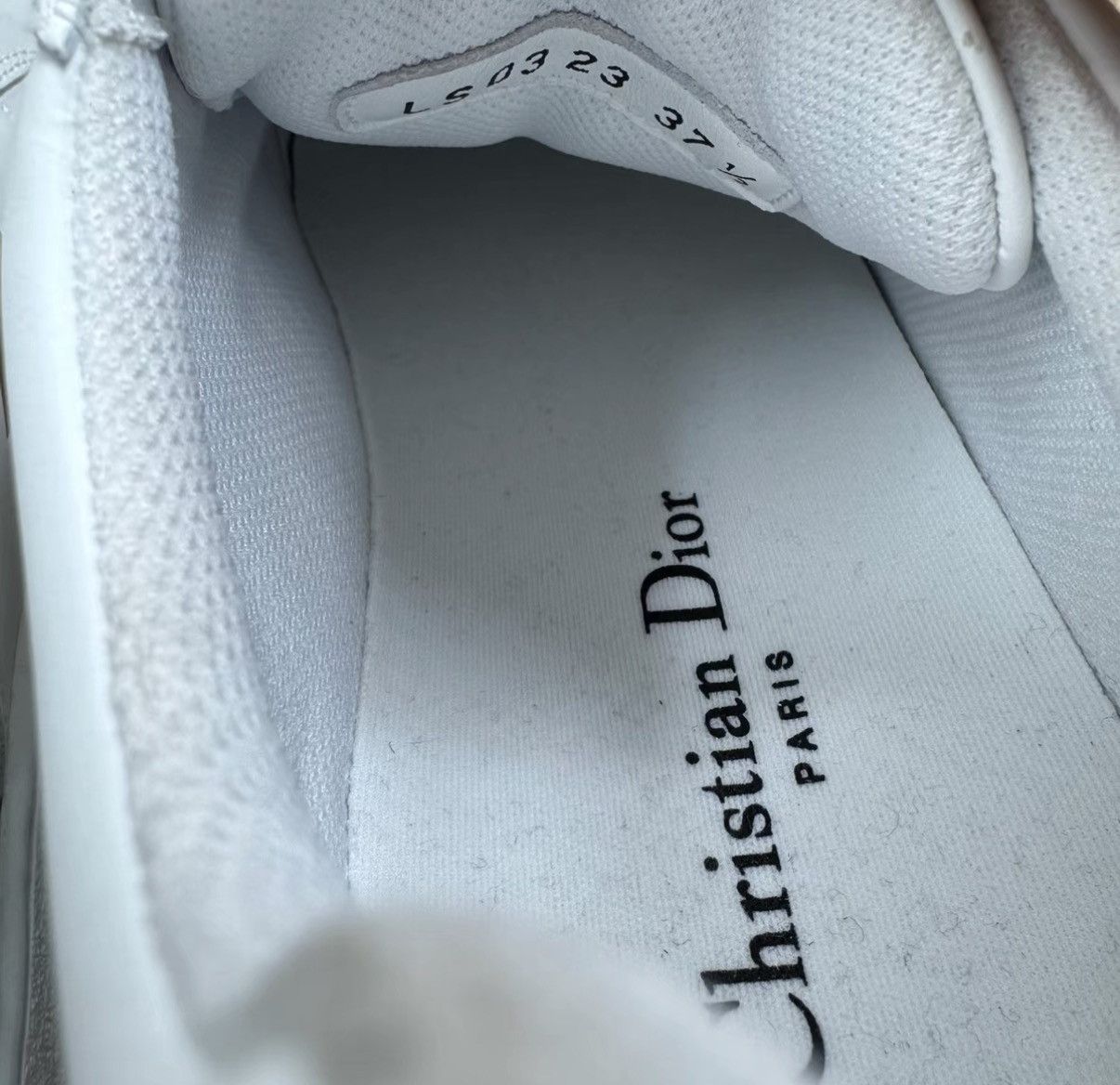 Dior Dior Star Grey and White German Trainers J41 Size US 7 / IT 37 - 5 Thumbnail