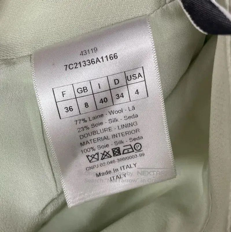 Dior Dior Green Summer Short Skirt . Size 23" - 6 Thumbnail