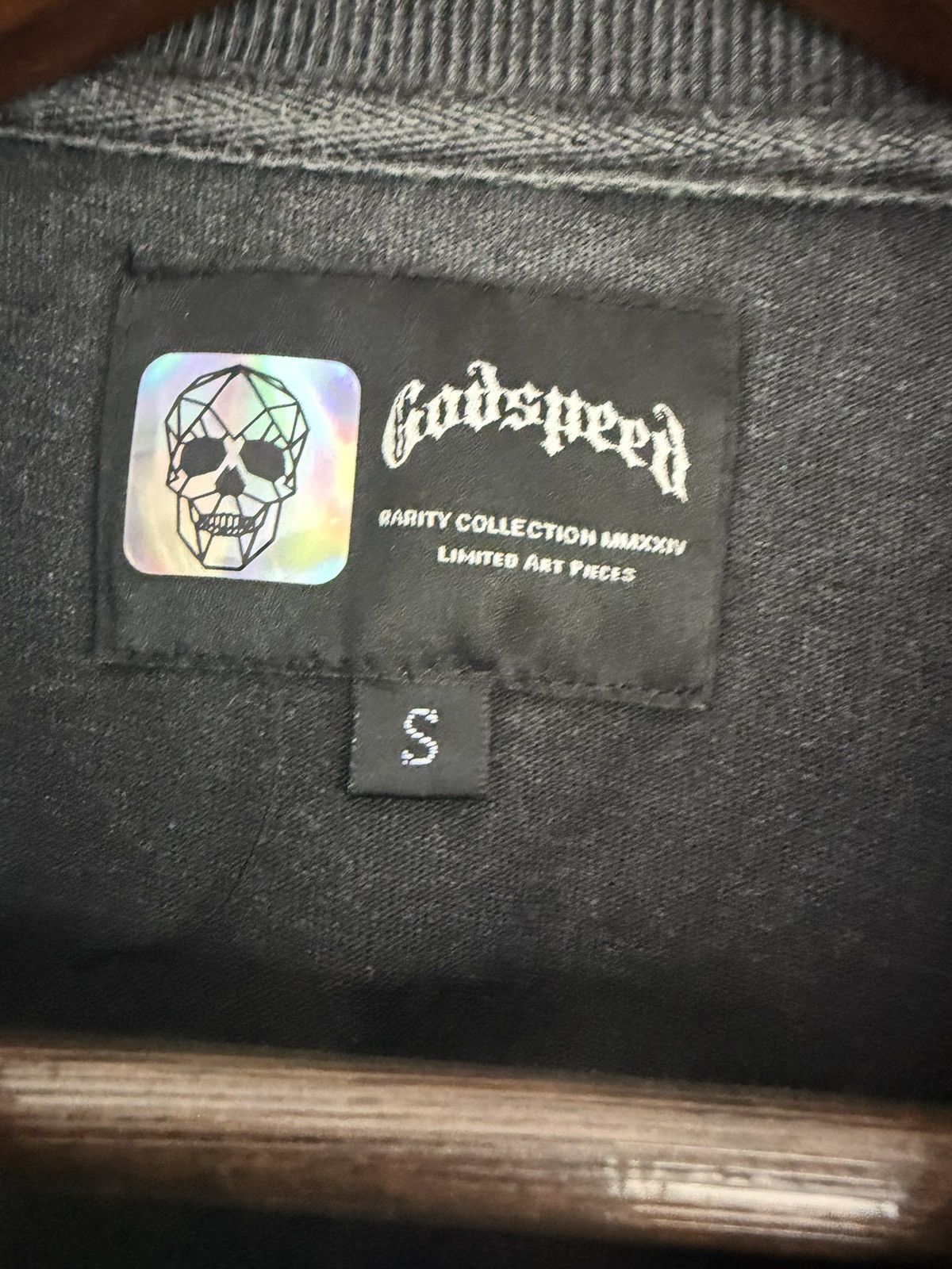 Godspeed Godspeed Virtuoso Black Washed T-Shirt Size US S / EU 44-46 / 1 - 2 Thumbnail