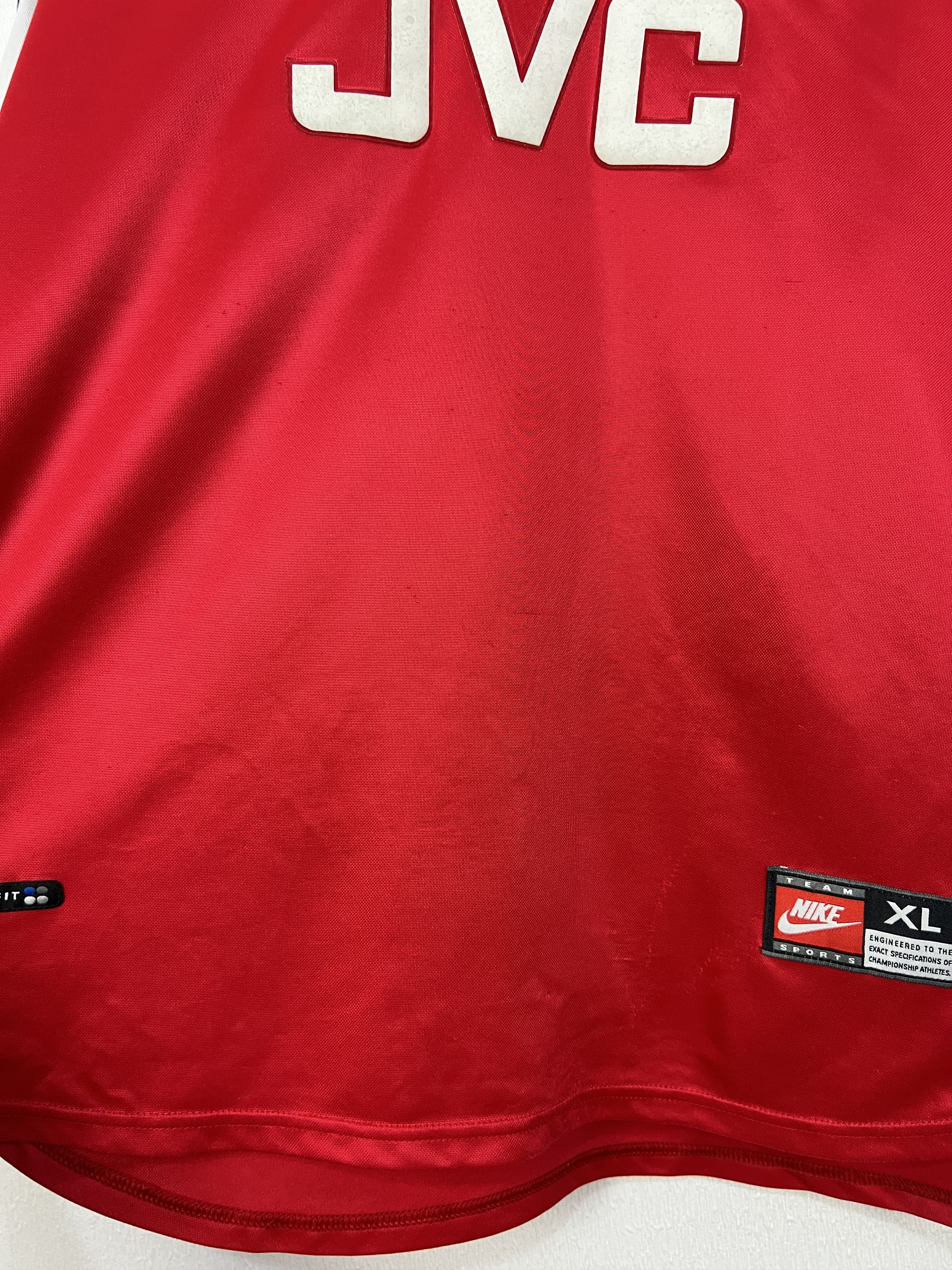 Nike Arsenal Home football shirt 1998 Soccer Nike Jersey Mens Size US XL / EU 56 / 4 - 8 Thumbnail