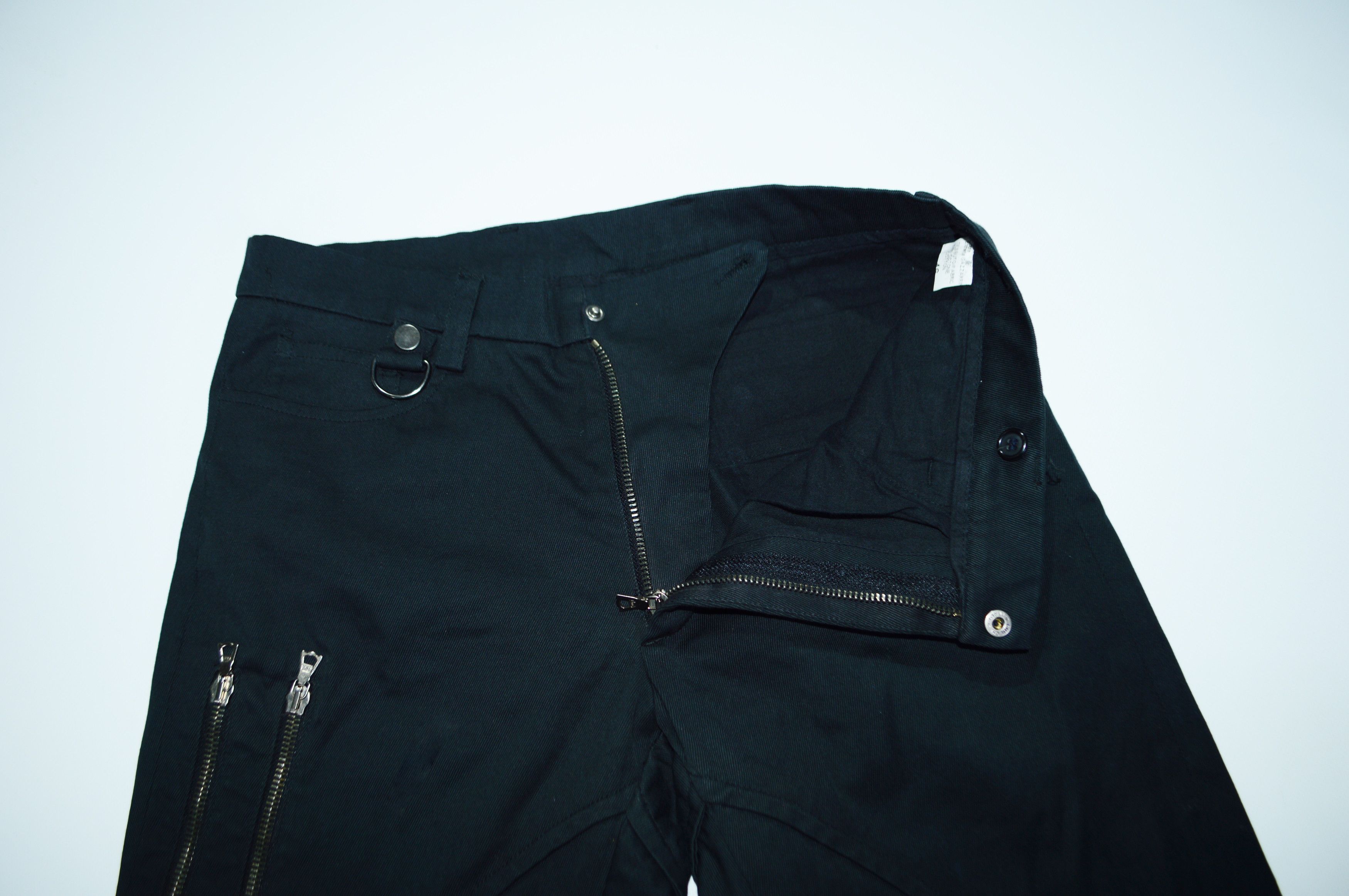 Gazzarrini Gazzarrini Uomo Black Cotton Cargo Pants Size 46 W30 L30 Size US 30 / EU 46 - 6 Thumbnail