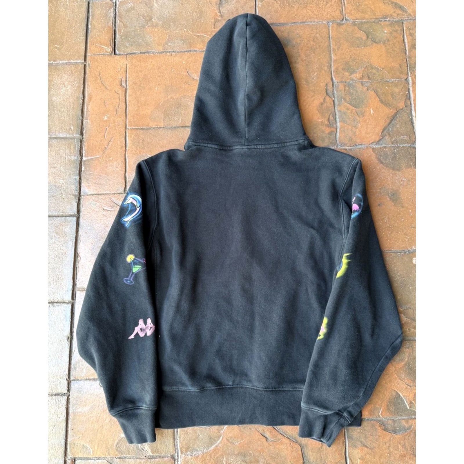 Kappa Kappa X Rolling Loud Miami Concert Festival Hoodie Sweatshirt Small Black Pullover Men's Hooded Graphic Print Size US S / EU 44-46 / 1 - 3 Thumbnail
