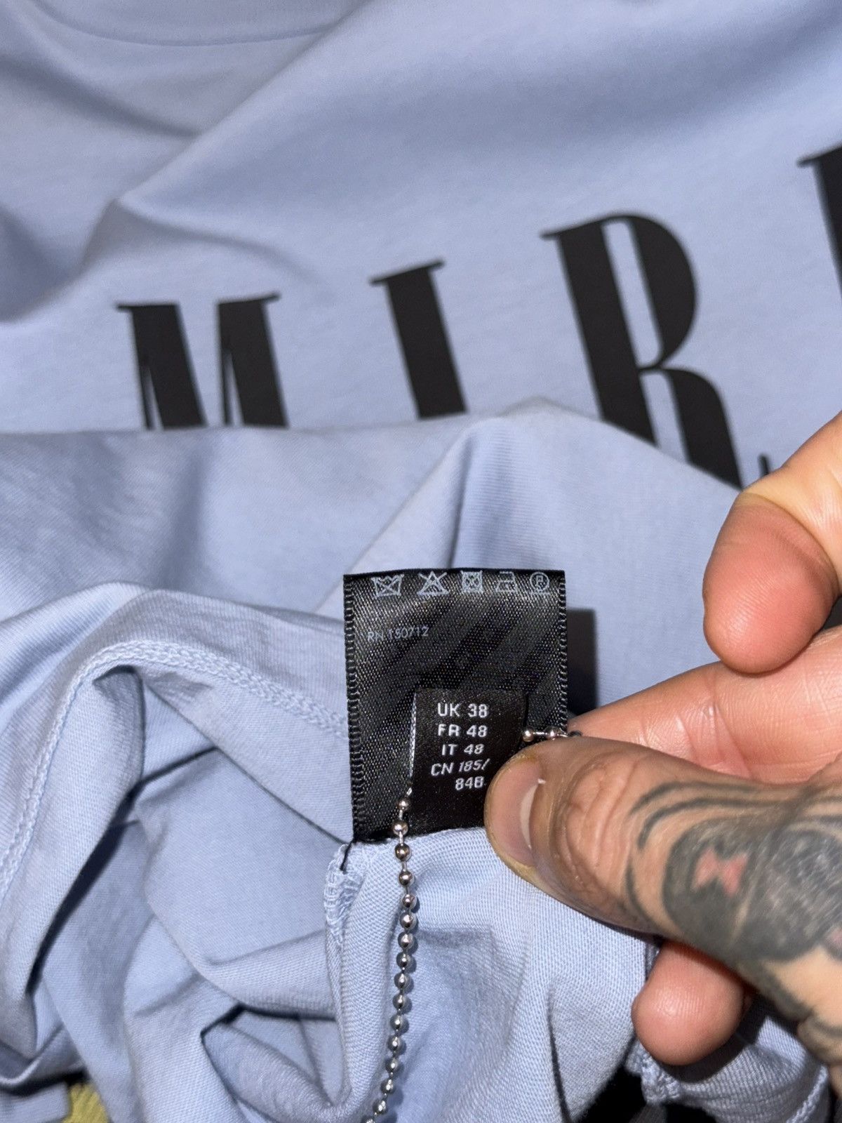 Amiri Amiri core logo t shirt Size US M / EU 48-50 / 2 - 4 Thumbnail