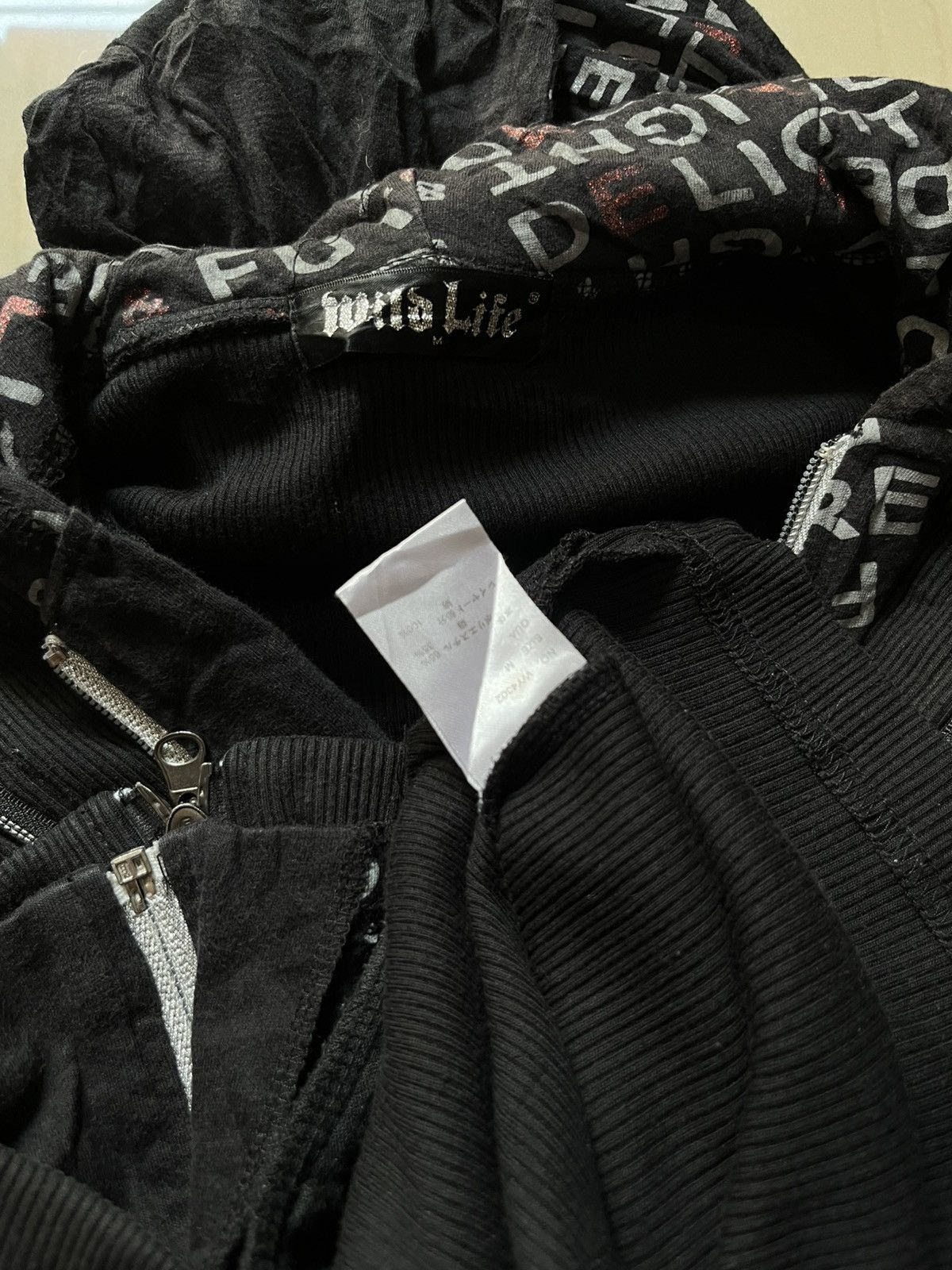 Japanese Brand Double zipper wild life y2k bordir Size US L / EU 52-54 / 3 - 5 Thumbnail