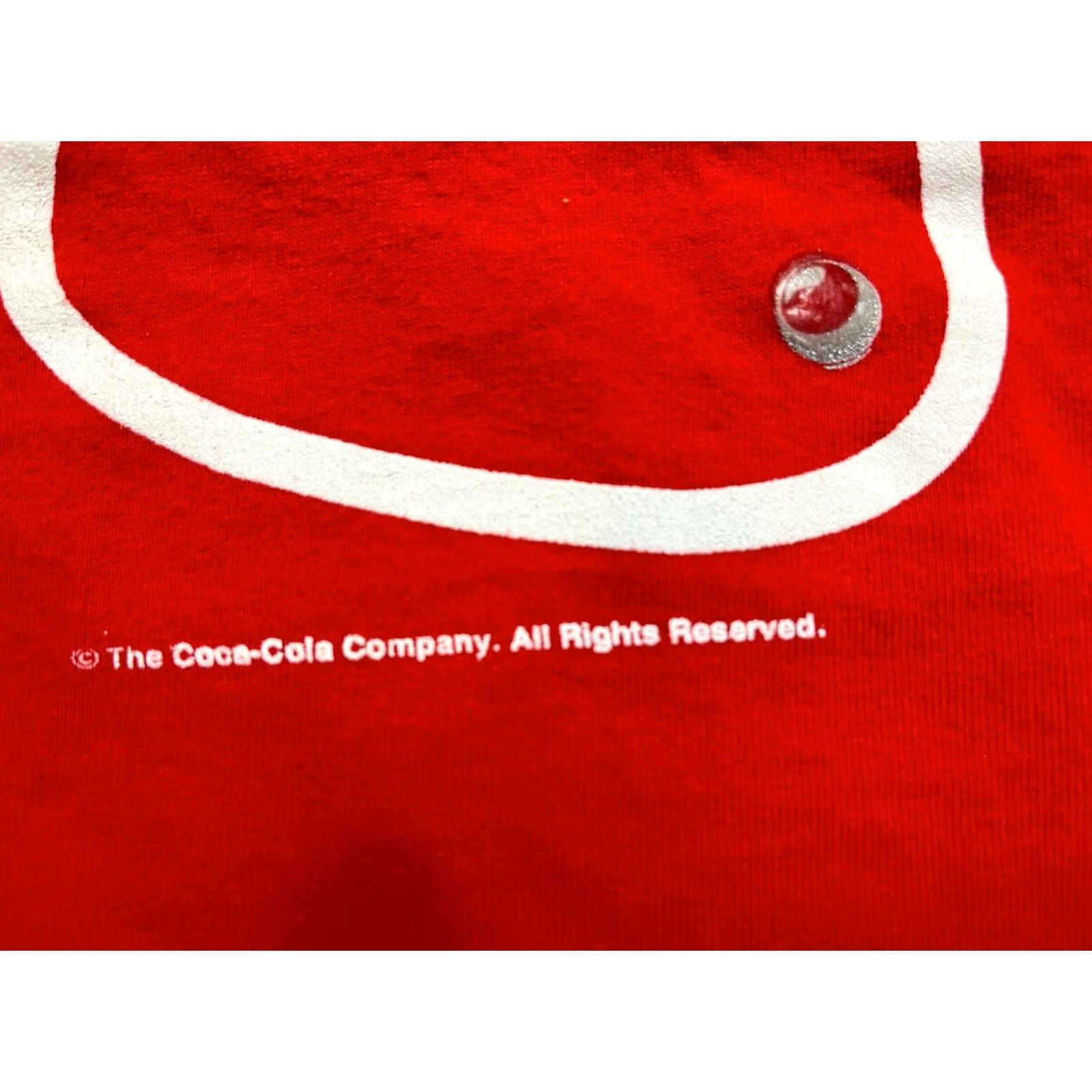 Vintage VINTAGE Coca-Cola Las Vegas T-Shirt Unisex Adults Large Red 100% Cotton Double-Sided Made in USA Shirt Mens Size US L / EU 52-54 / 3 - 7 Thumbnail