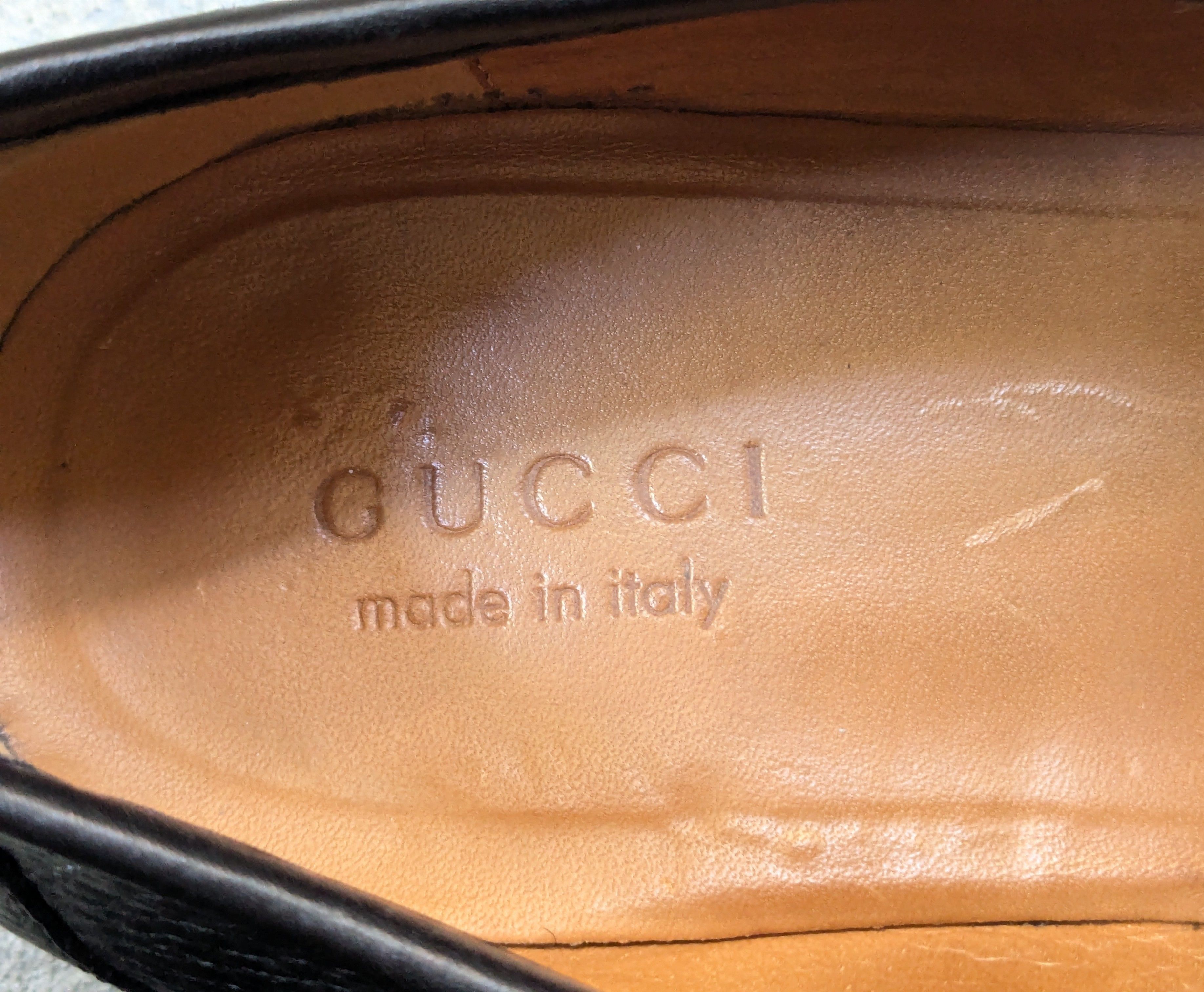Gucci × Vintage Gucci Horsebit Loafers Black 10 Slip Ons Snaffle Leather Size US 10 / EU 43 - 13 Thumbnail