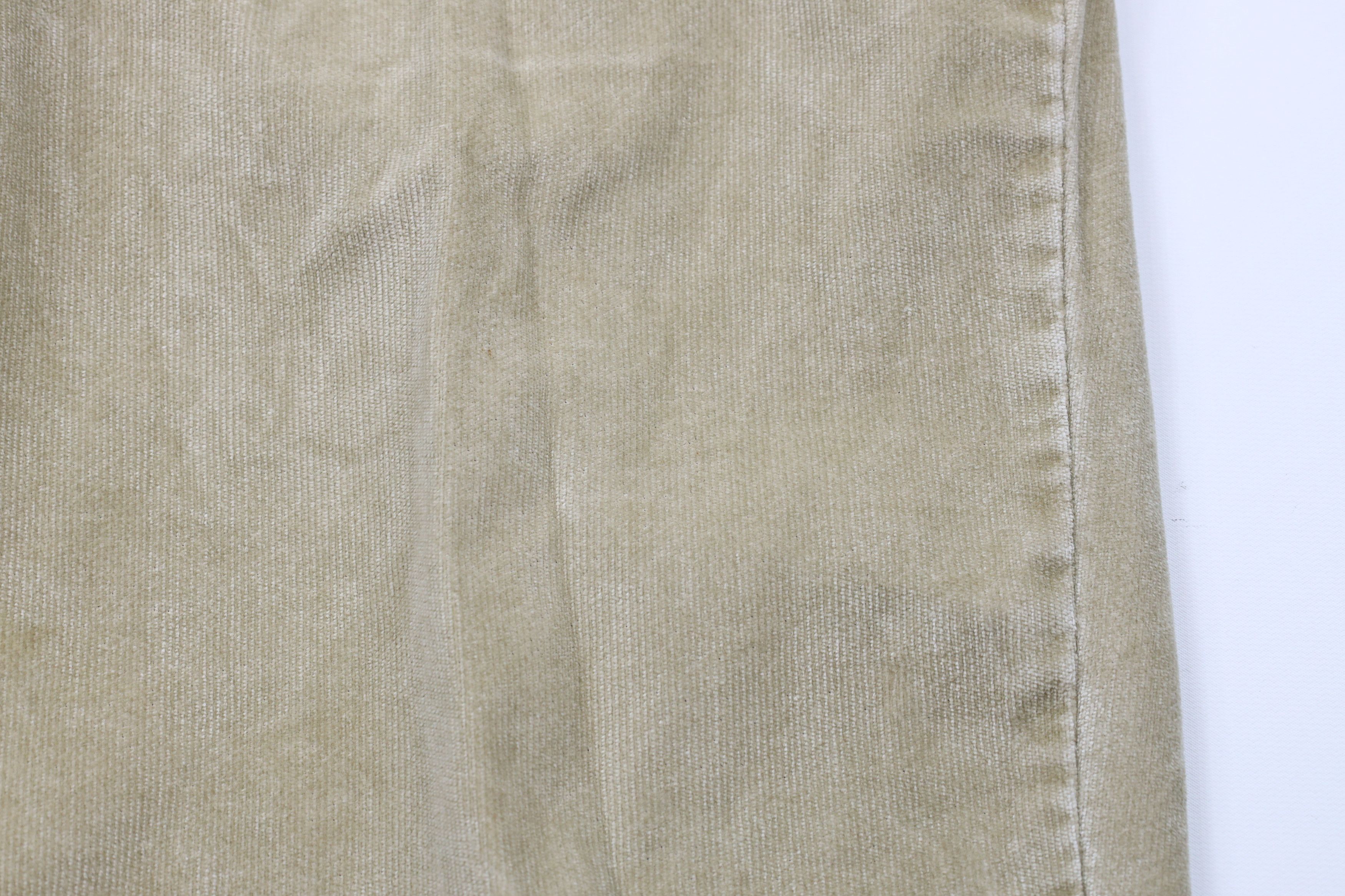 Tommy Hilfiger × Vintage Vintage 90s Tommy Hilfiger Wide Leg Corduroy Moleskin Pants Size 36 - 6 Thumbnail
