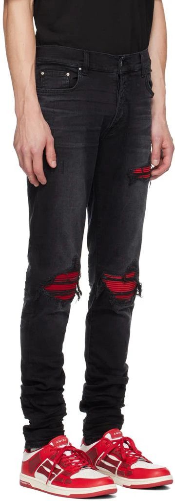 Amiri o1s1wg110725 MX1 Ultra Suede Jeans in Black Size US 32 / EU 48 - 3 Thumbnail
