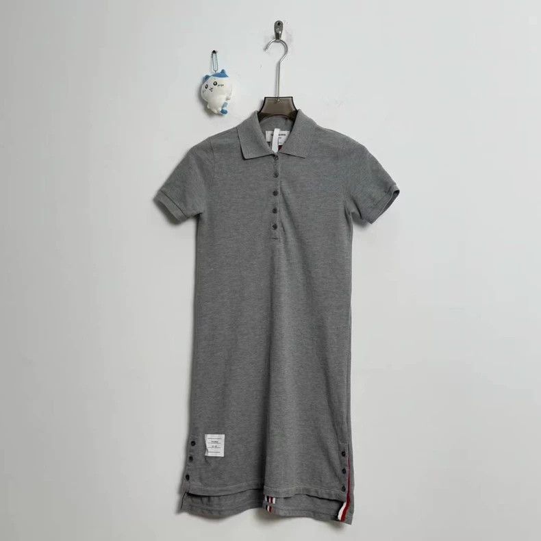 Thom Browne Thom Browne Short Sleeve Polo Dress - dmc Size US M / EU 48-50 / 2 - 1 Thumbnail