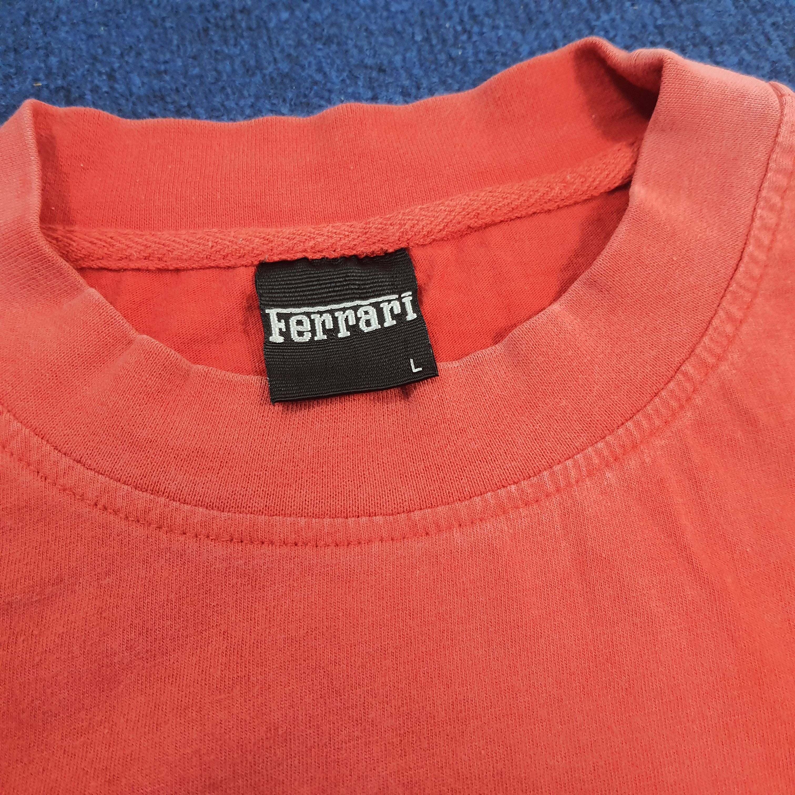 Ferrari × Vintage Vintage Ferrari Motorsports F1 Tshirt Size US L / EU 52-54 / 3 - 4 Thumbnail