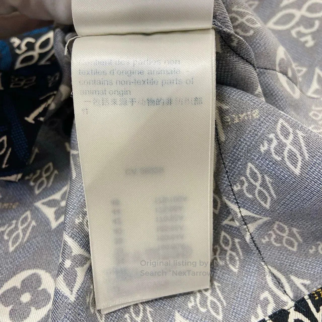 Louis Vuitton Louis Vuitton Logo Silk Shirt Set. Size XS / US 0-2 / IT 36-38 - 7 Thumbnail