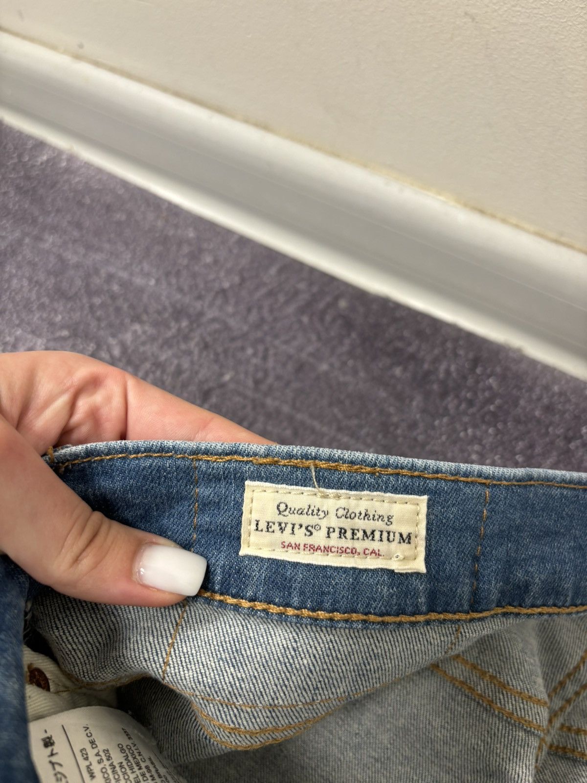 Levi's Levi’s Premium 512 Big E Men’s Skinny Fit Blue Denim Jeans Size US 30 / EU 46 - 14 Thumbnail