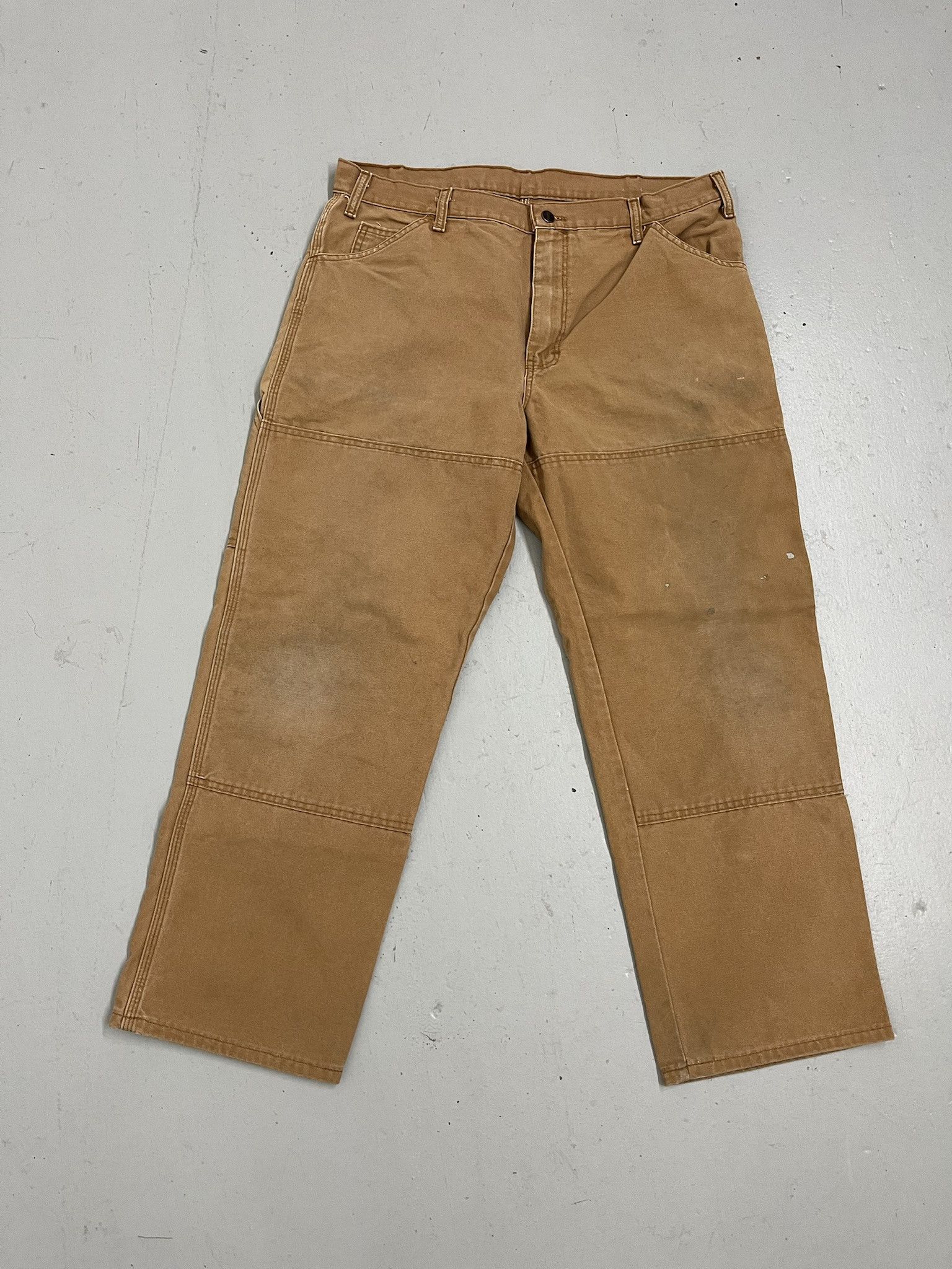 Carhartt × Dickies × Vintage Vintage 90s Dickies Double Front Workwear Pants Size 37 Size US 37 - 1 Thumbnail