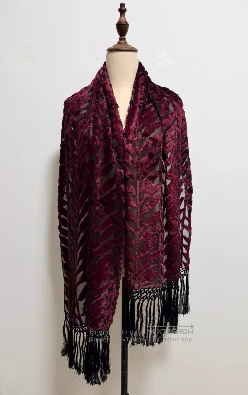 Yohji Yamamoto Yohji Yamamoto Scarf Size ONE SIZE - 1 Thumbnail