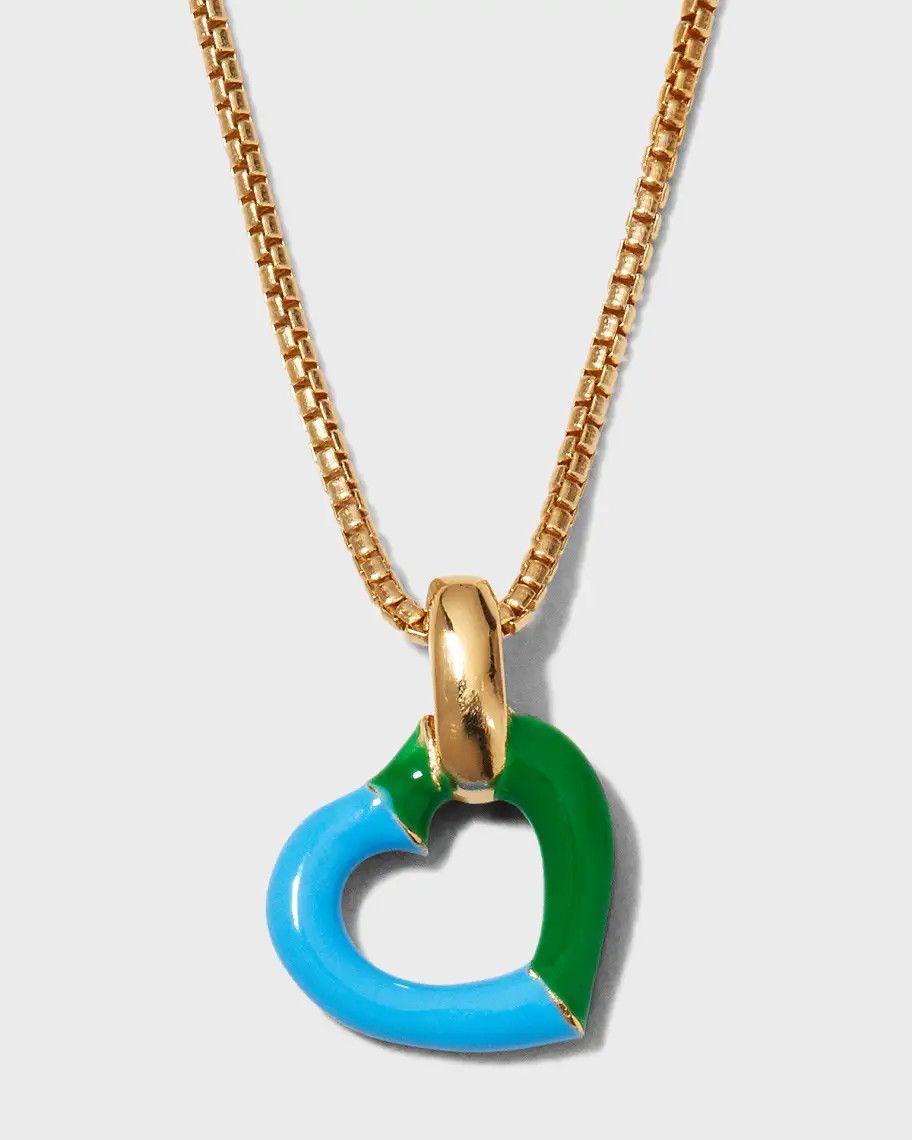 Bottega Veneta BOTTEGA VENETA heart gold plated Sterling silver necklace q Size ONE SIZE - 1 Thumbnail
