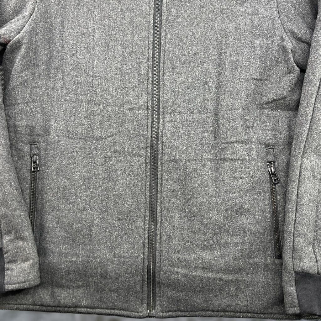 Vintage Mads Norgaard Wool jacket Mens Medium Full Zip Lined Gray Quilted Jacket Size US M / EU 48-50 / 2 - 1 Thumbnail