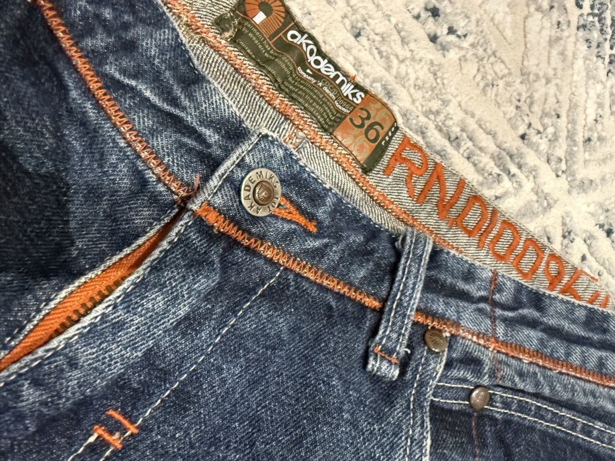 Akademiks Y2K Akademiks Baggy Fit Orange Stitched Accents Size US 36 / EU 52 - 6 Thumbnail