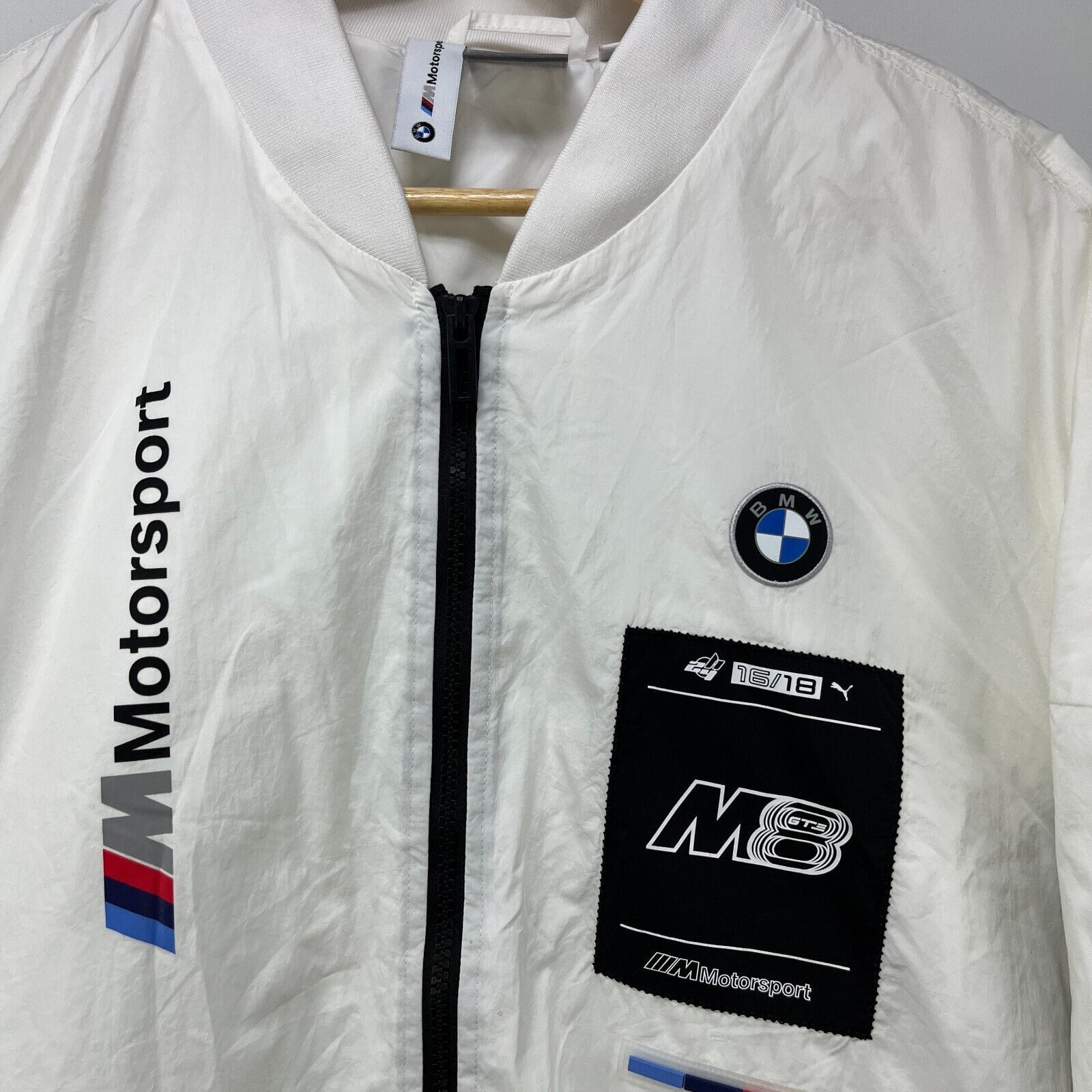 BMW × Vintage Vintage BMW Motorsports GT M8 Windbreaker Jackets 2XL Size US XXL / EU 58 / 5 - 3 Thumbnail