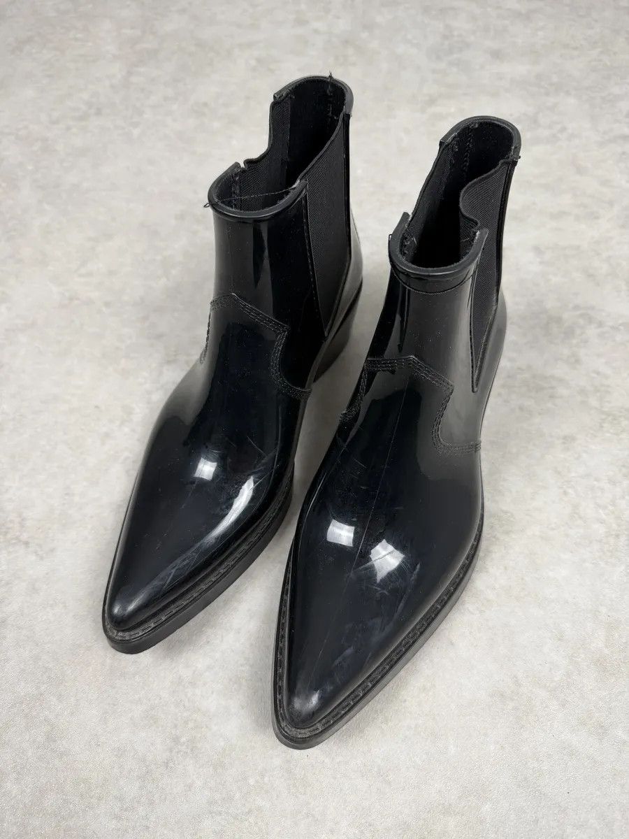 Calvin Klein Calvin Klein 205W39NYC Cow-Boy Leather Boots by Raf Simons Size US 7.5 / EU 40-41 - 6 Thumbnail