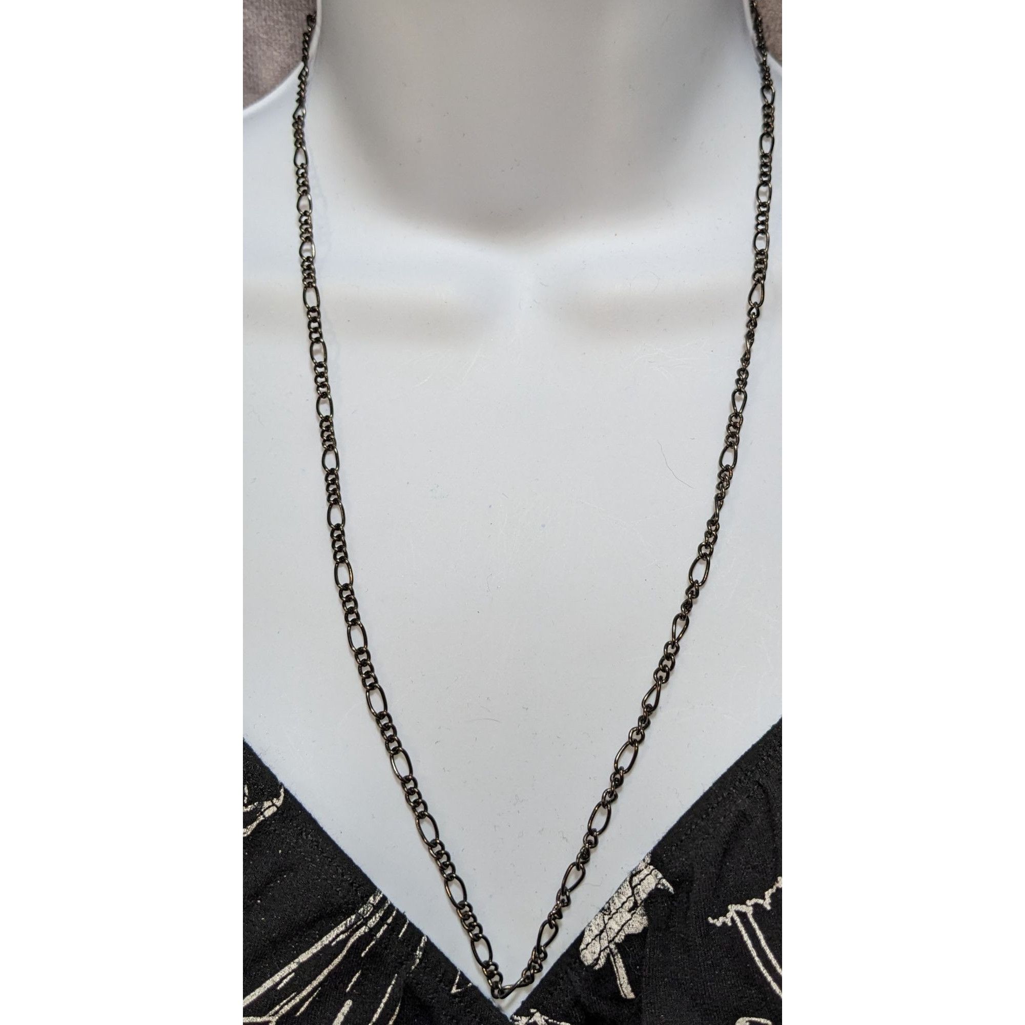 Other Simple Antique-Style Black Chain Necklace Size ONE SIZE - 1 Thumbnail