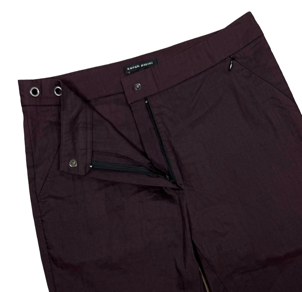 Sarah Pacini Sarah Pacini Linen-Elastan Slim Pants size 1 Size 24" / US 00 / IT 34 - 10 Thumbnail