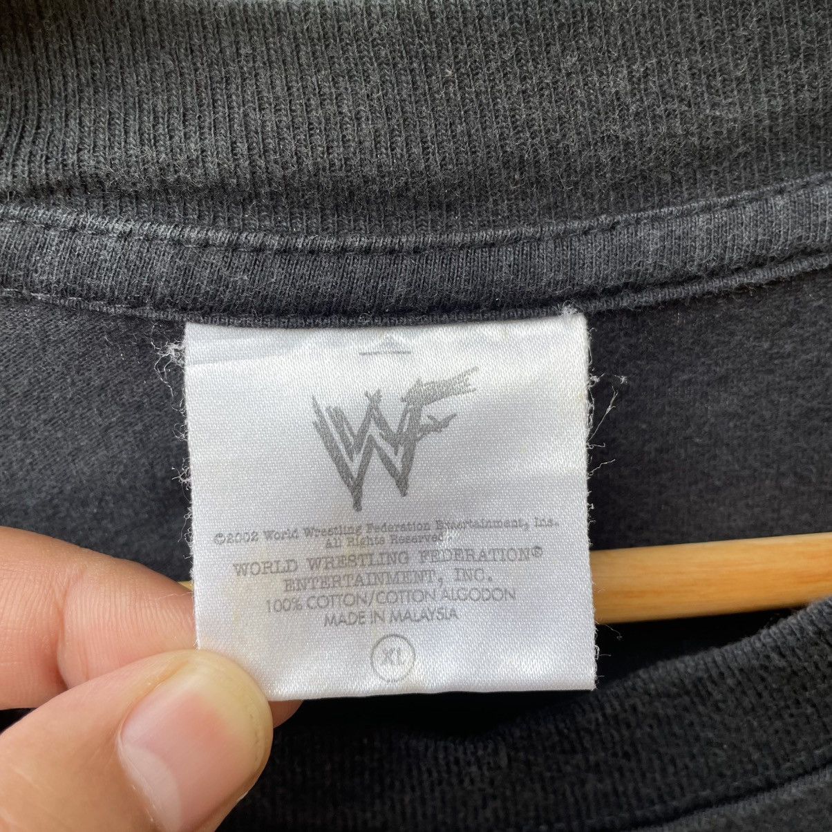 WWF 🔥Vintage WWF Smack Down The Rock Promo Wresting Tee Size US L / EU 52-54 / 3 - 12 Thumbnail