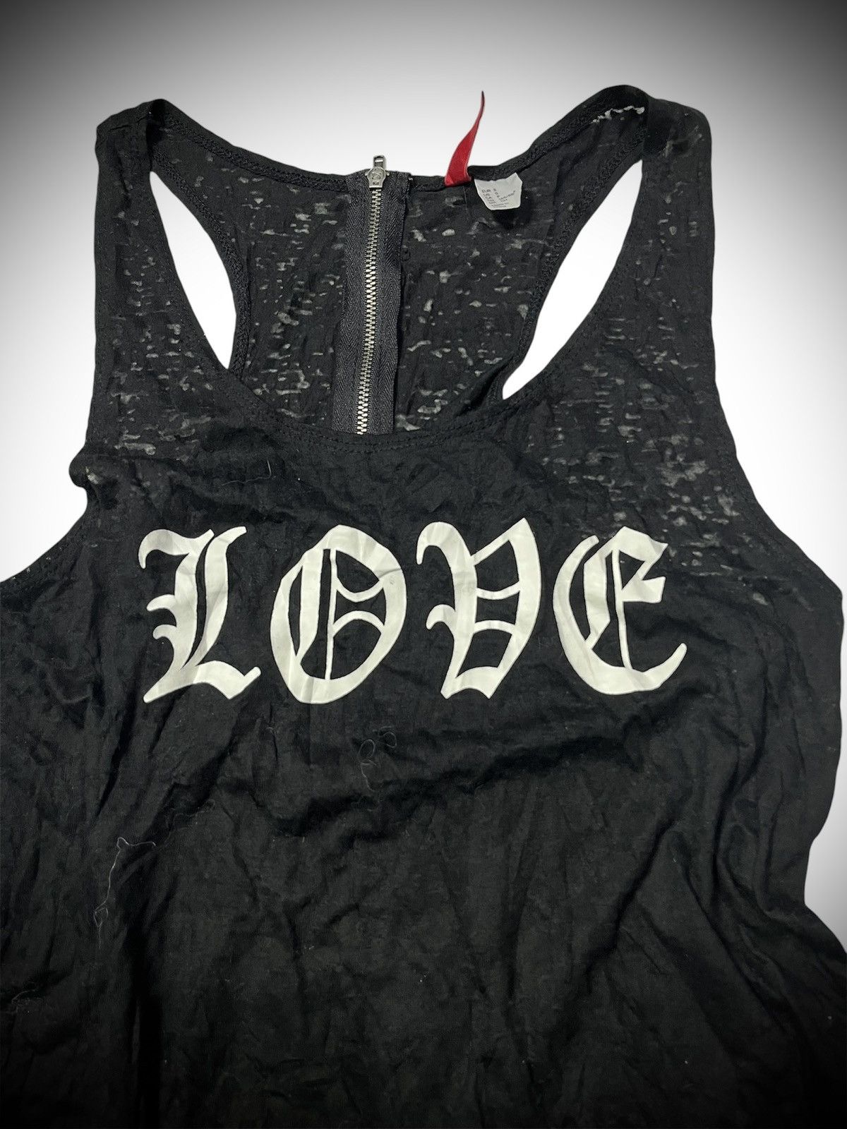 H&M 2000s h&m LOVE vkei tanktop Size US S / EU 44-46 / 1 - 3 Thumbnail