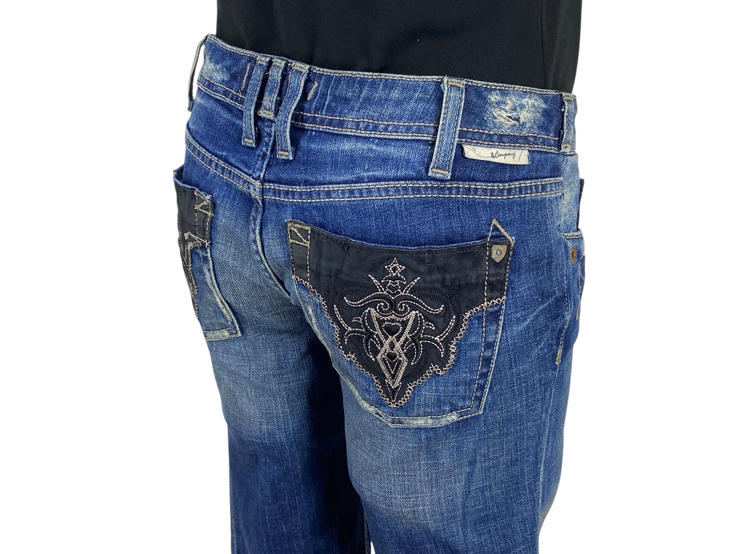 Other Low Rise Bootcut Flare Jeans Japanese Size 26" / US 2 / IT 38 - 8 Thumbnail