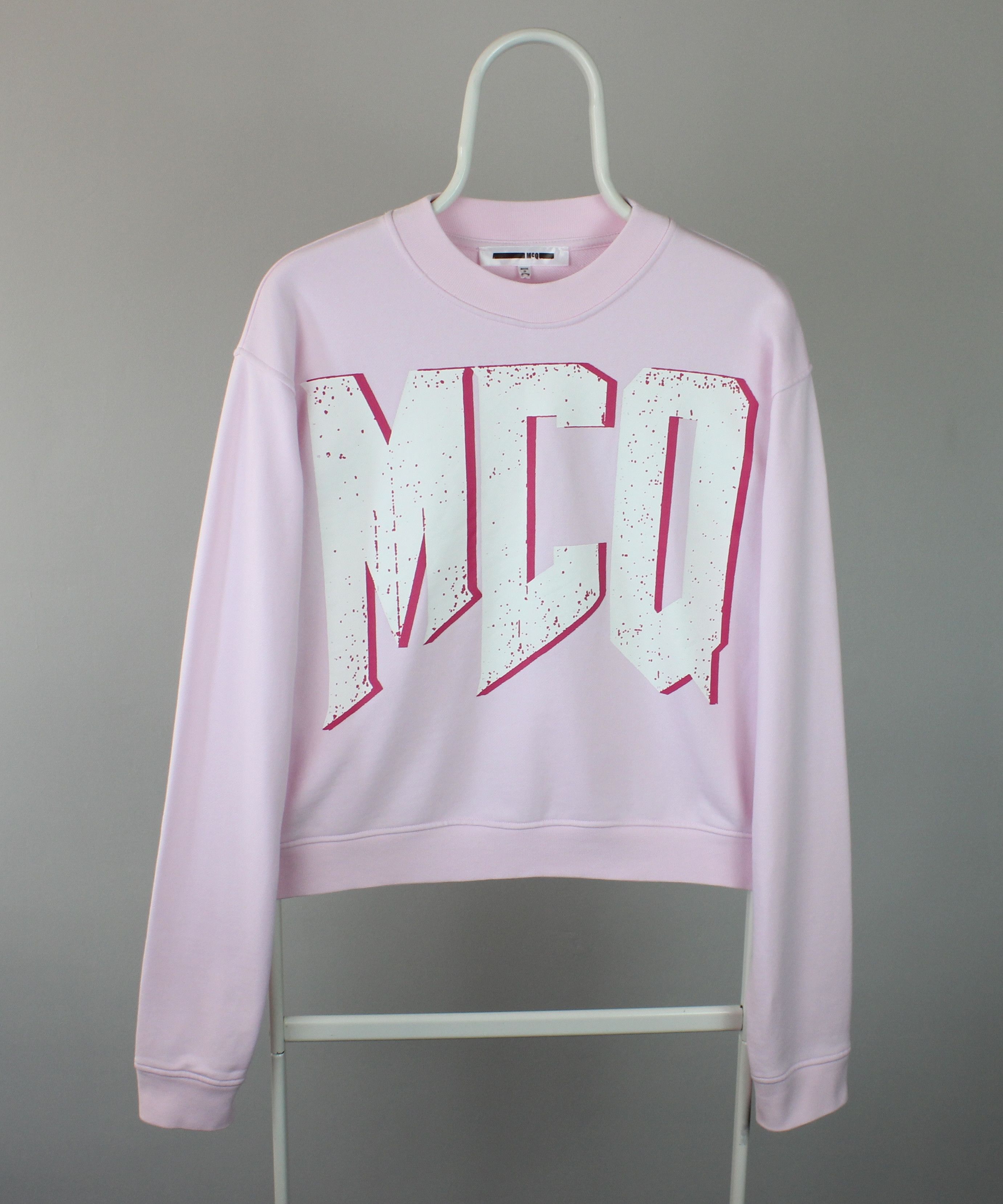 MCQ ALEXANDER MCQUEEN Women Pink Printed Sweatshirt Jumper L Size L / US 10 / IT 46 - 3 Thumbnail