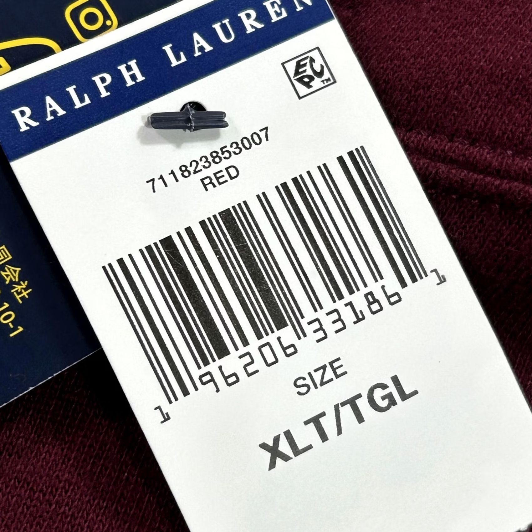Polo Ralph Lauren Polo Ralph Lauren Hoodie Mens XLT Red Embroidered Polo Match Graphic Print Pocketed Fleece Sweatshirt Size US XL / EU 56 / 4 - 5 Thumbnail