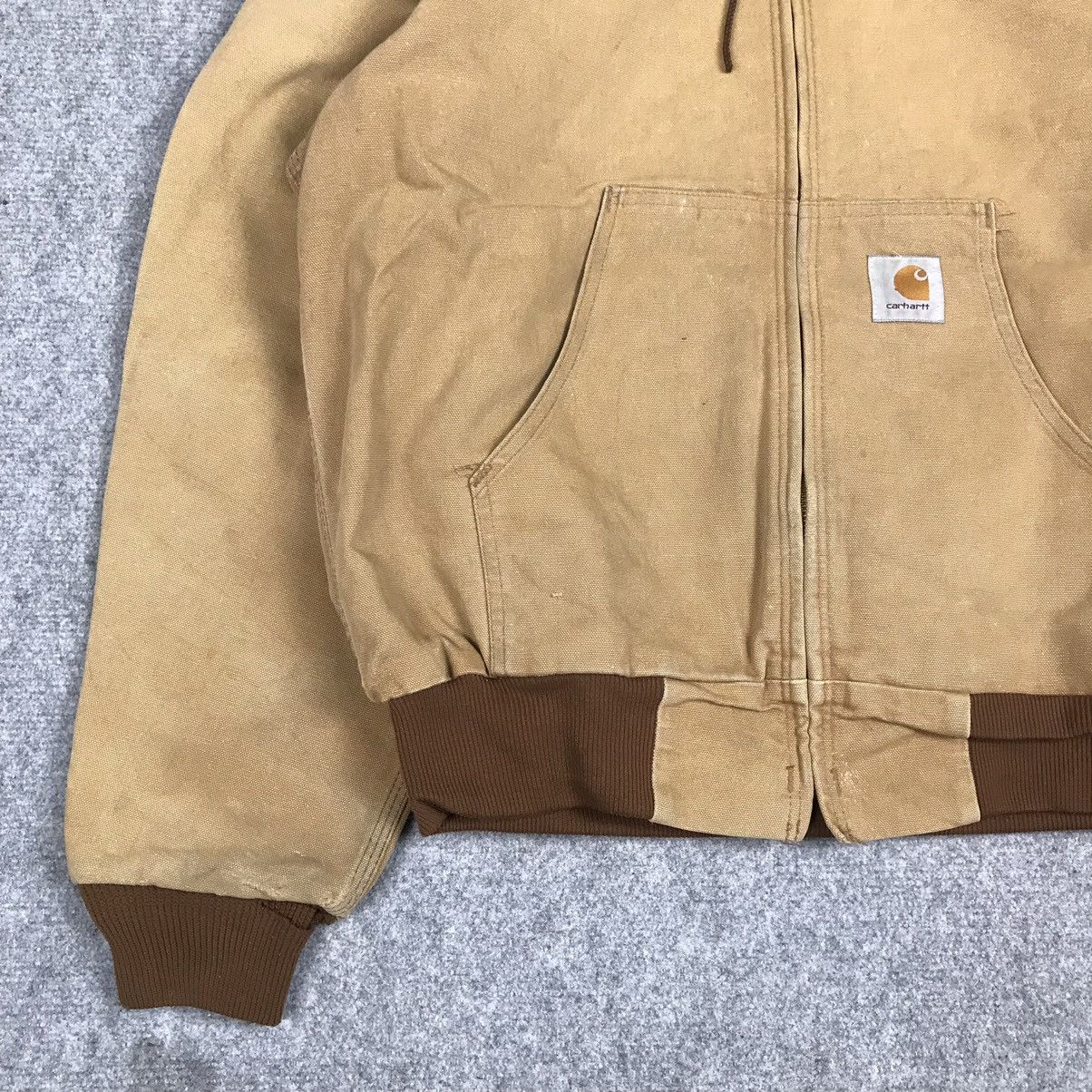 Carhartt × Vintage CARHARTT FADED ZIPPER HOODIE JACKET Size US M / EU 48-50 / 2 - 5 Thumbnail