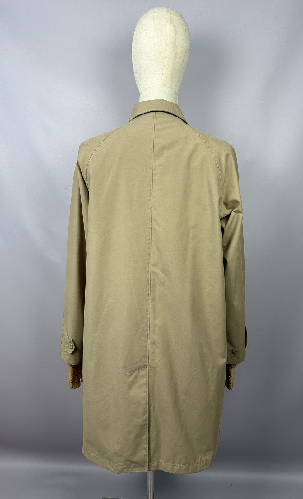 Gant GANT New Haven Nylon Cotton Beige Waterproof Rain Coat Mac Size US M / EU 48-50 / 2 - 8 Thumbnail