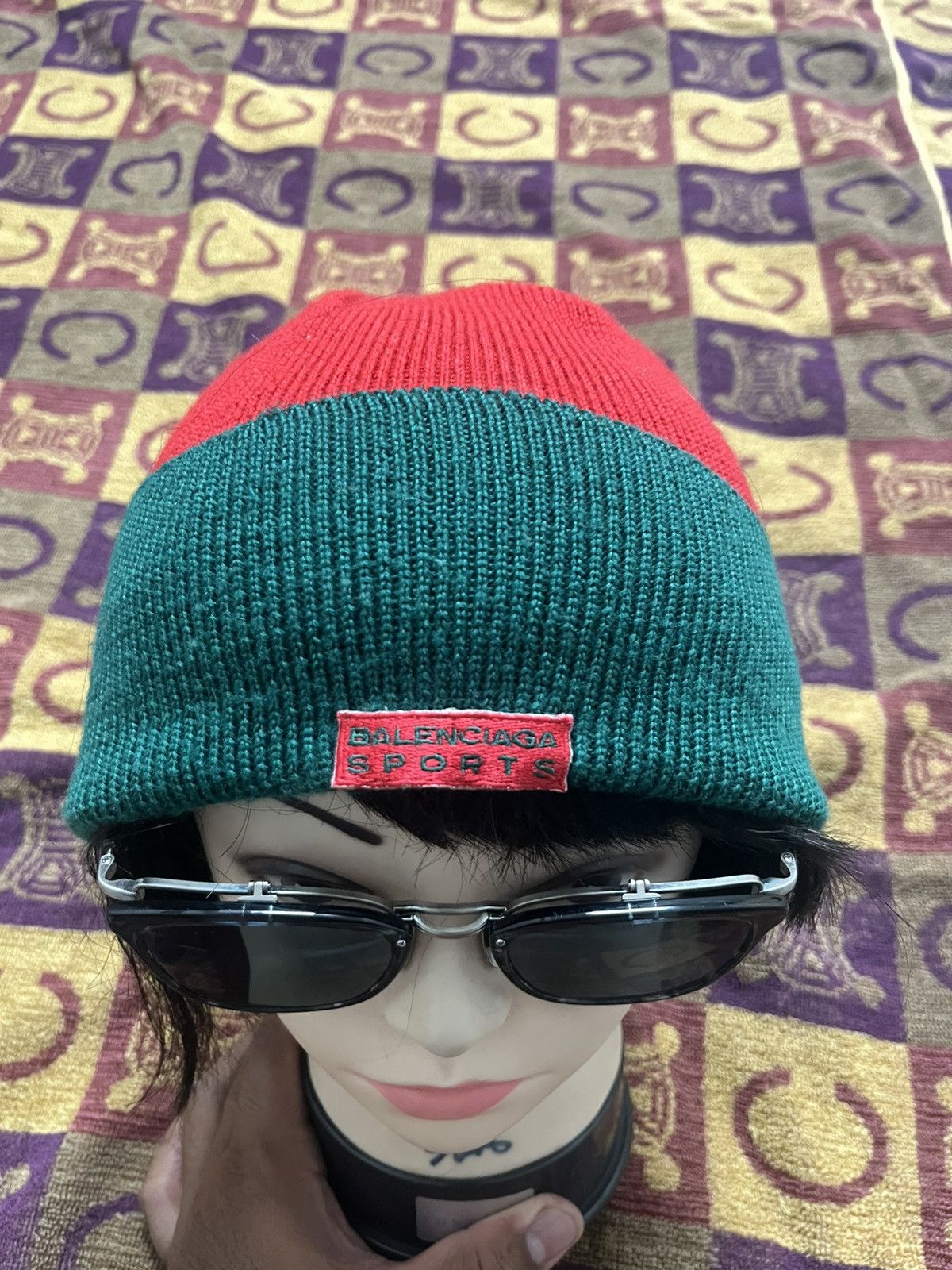Balenciaga Vintage Beanie Hat Balenciaga Size 32 - 1 Thumbnail