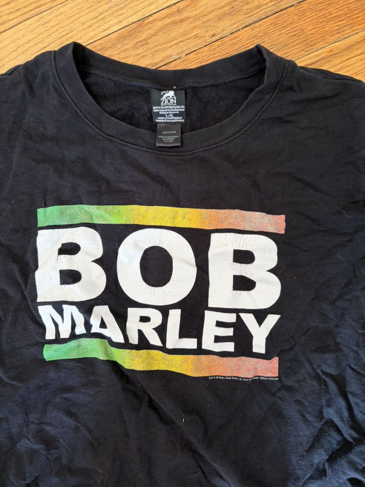 Zion Rootswear Bob Marley Reggae Long-Sleeve Large Size US L / EU 52-54 / 3 - 3 Thumbnail