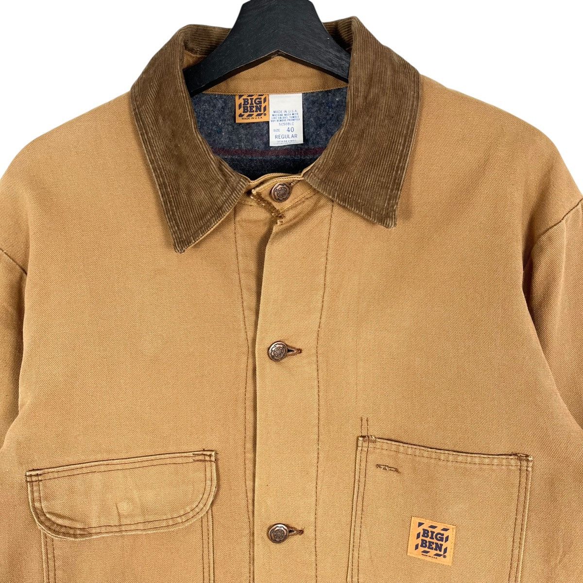 Other Vintage Big Ben Canvas Workers Jacket Size US L / EU 52-54 / 3 - 2 Thumbnail