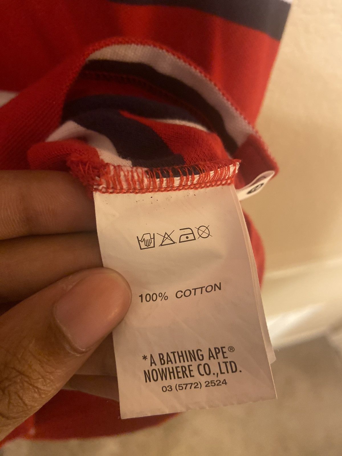 Aape AAPE by A Bathing Ape Striped Polo Size US S / EU 44-46 / 1 - 6 Thumbnail