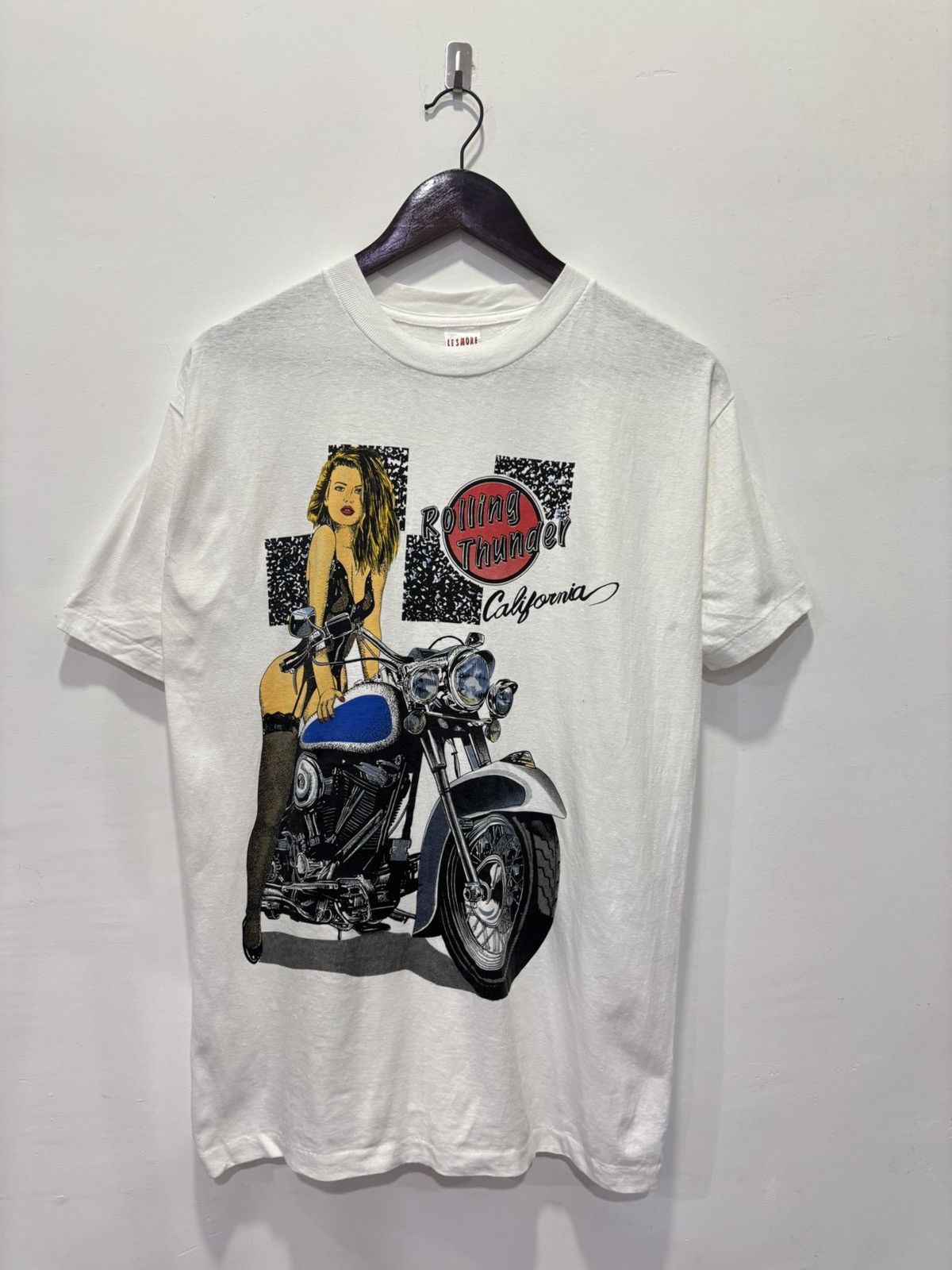 Vintage Vintage Rolling Thunder Tshirt Size US M / EU 48-50 / 2 - 1 Thumbnail