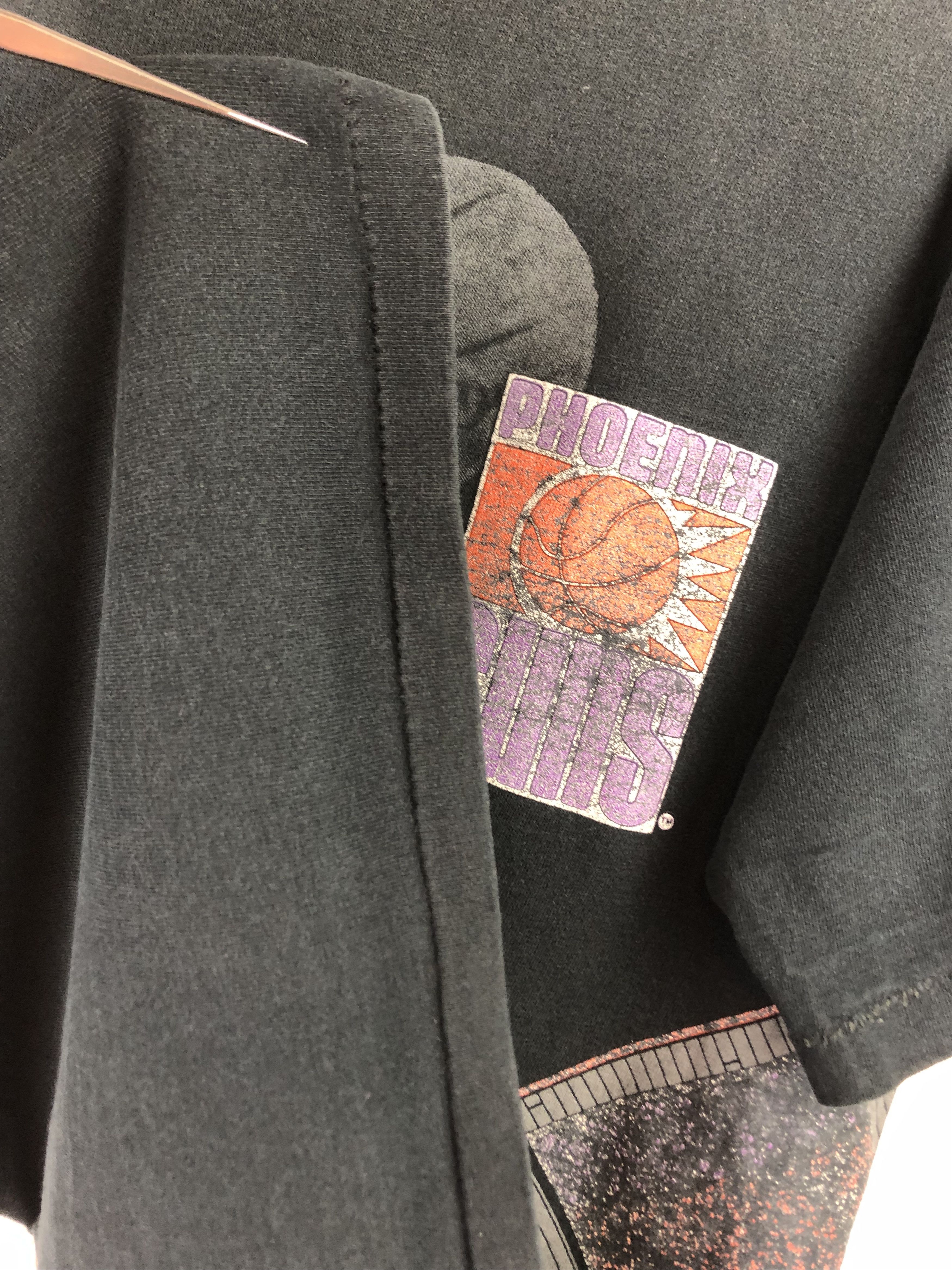 NBA × Vintage Vintage Phoenix Suns Over Print Shirt Barkley NBA Faded Rare Size US M / EU 48-50 / 2 - 11 Thumbnail