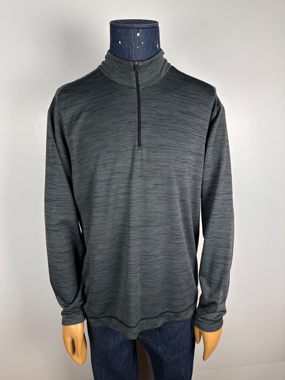 Galvin Green Galvin Green Royal Gray Quarter Zip Dixon Golf Pullover XXL Size US XXL / EU 58 / 5 - 1 Thumbnail