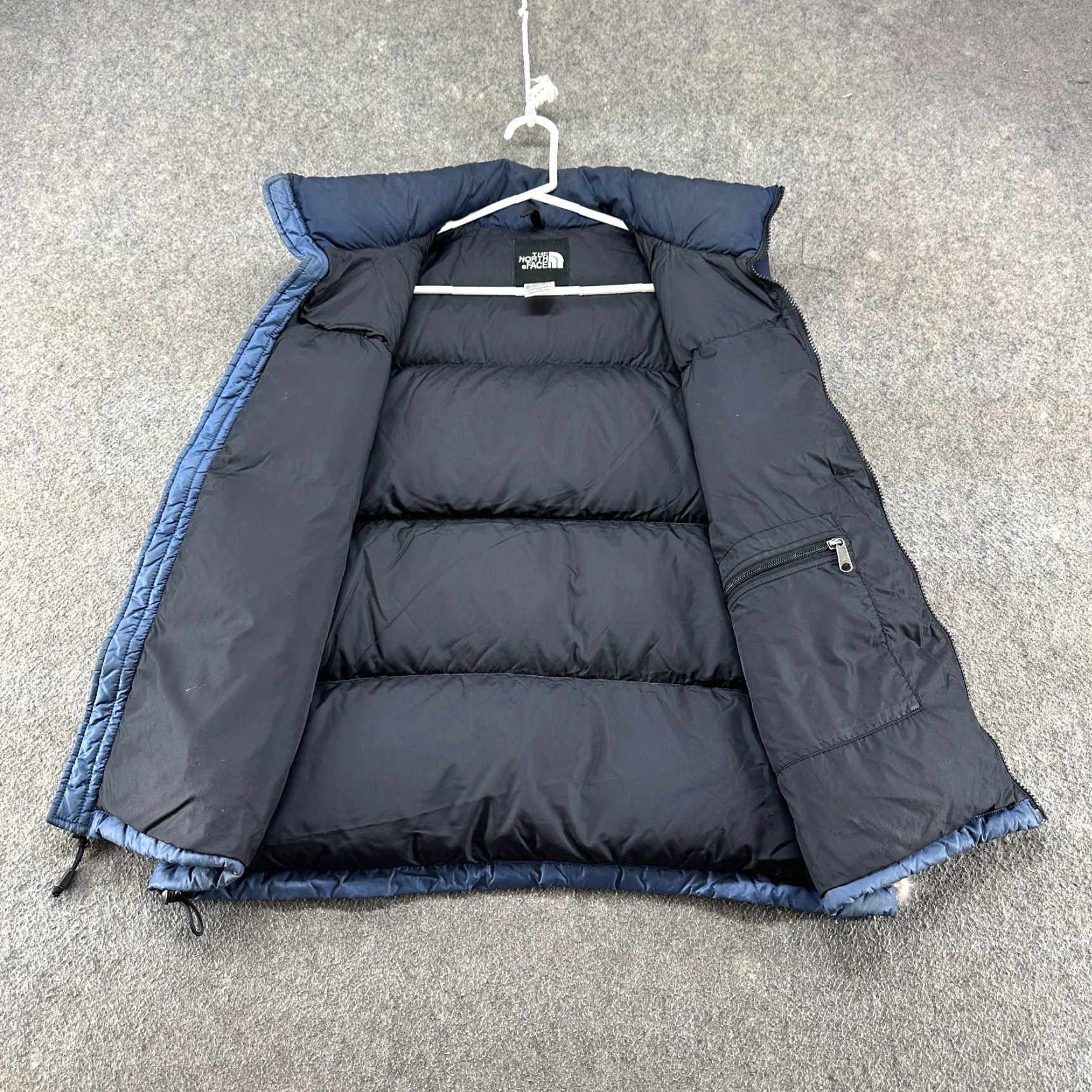 The North Face The North Face Nuptse Vest Men L Blue Navy Puffer 700 Insulated Goose Down Nylon Size US L / EU 52-54 / 3 - 3 Thumbnail
