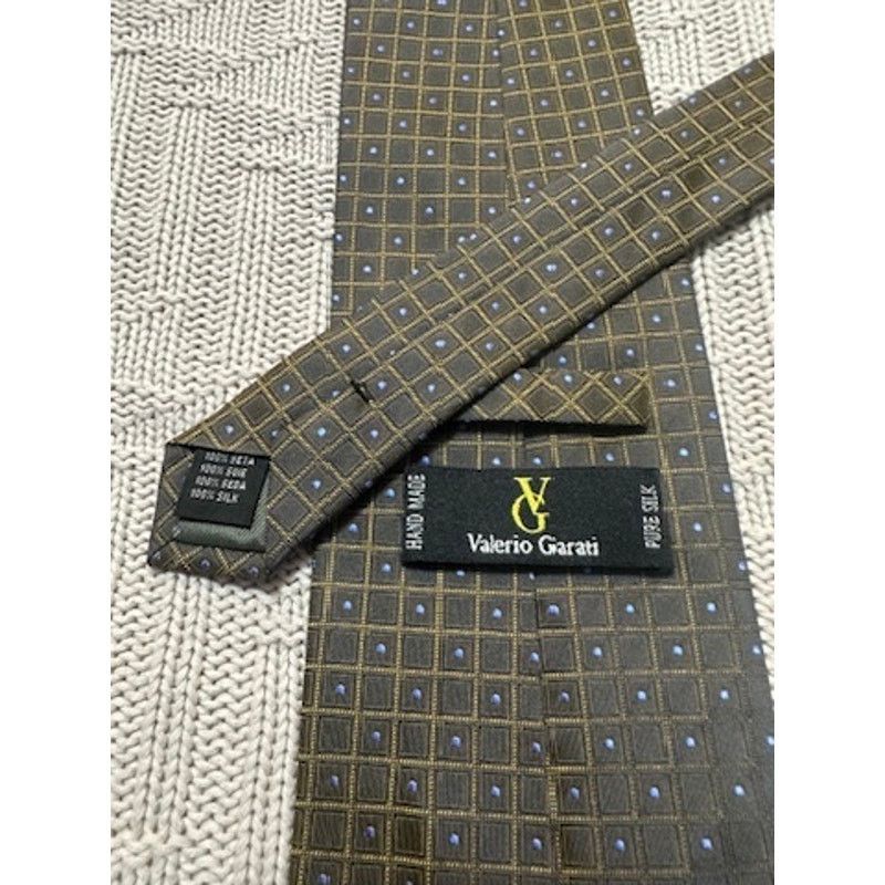 Other Valerio Garati green brown silk tie Size ONE SIZE - 2 Thumbnail